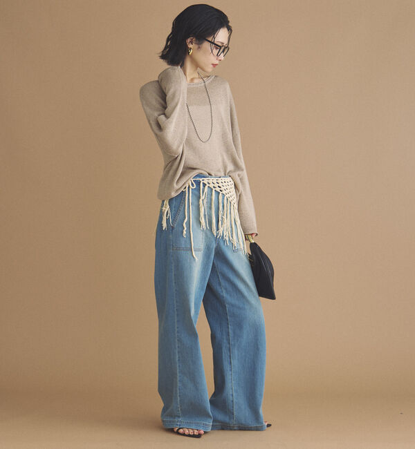 Doux archives「フリンジネットベルト」|ベルト|