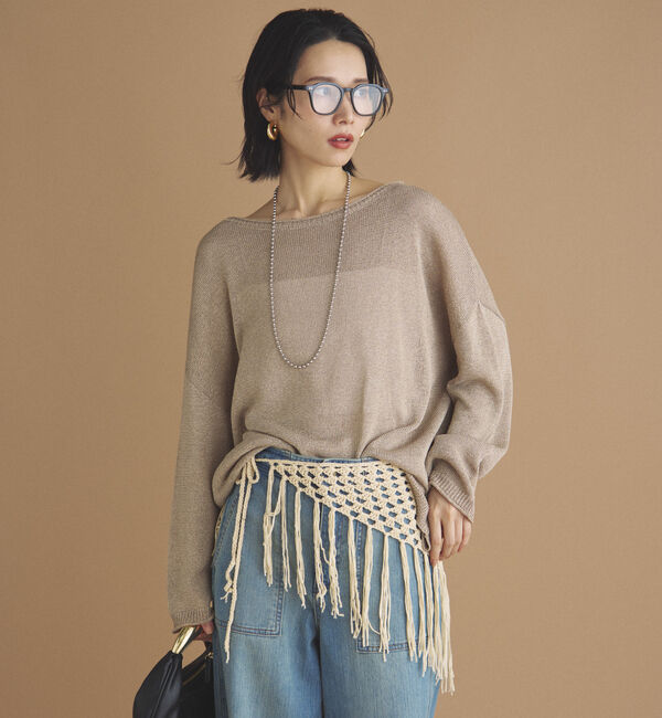 Doux archives「フリンジネットベルト」|ベルト|