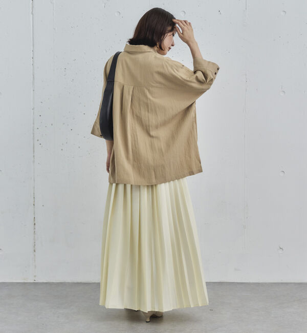 Doux archives「【セットアップ対応】スキッパードロストシャツ」|シャツ・ブラウス|