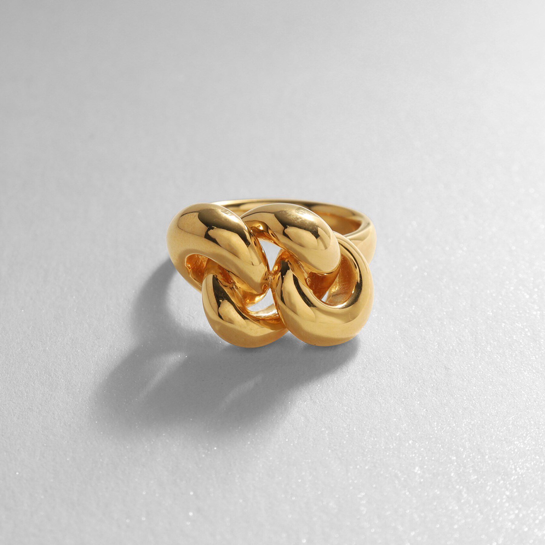 COCOSHNIK ONKITSCH「シルバー ニッティングモチーフ リング GP」|リング|