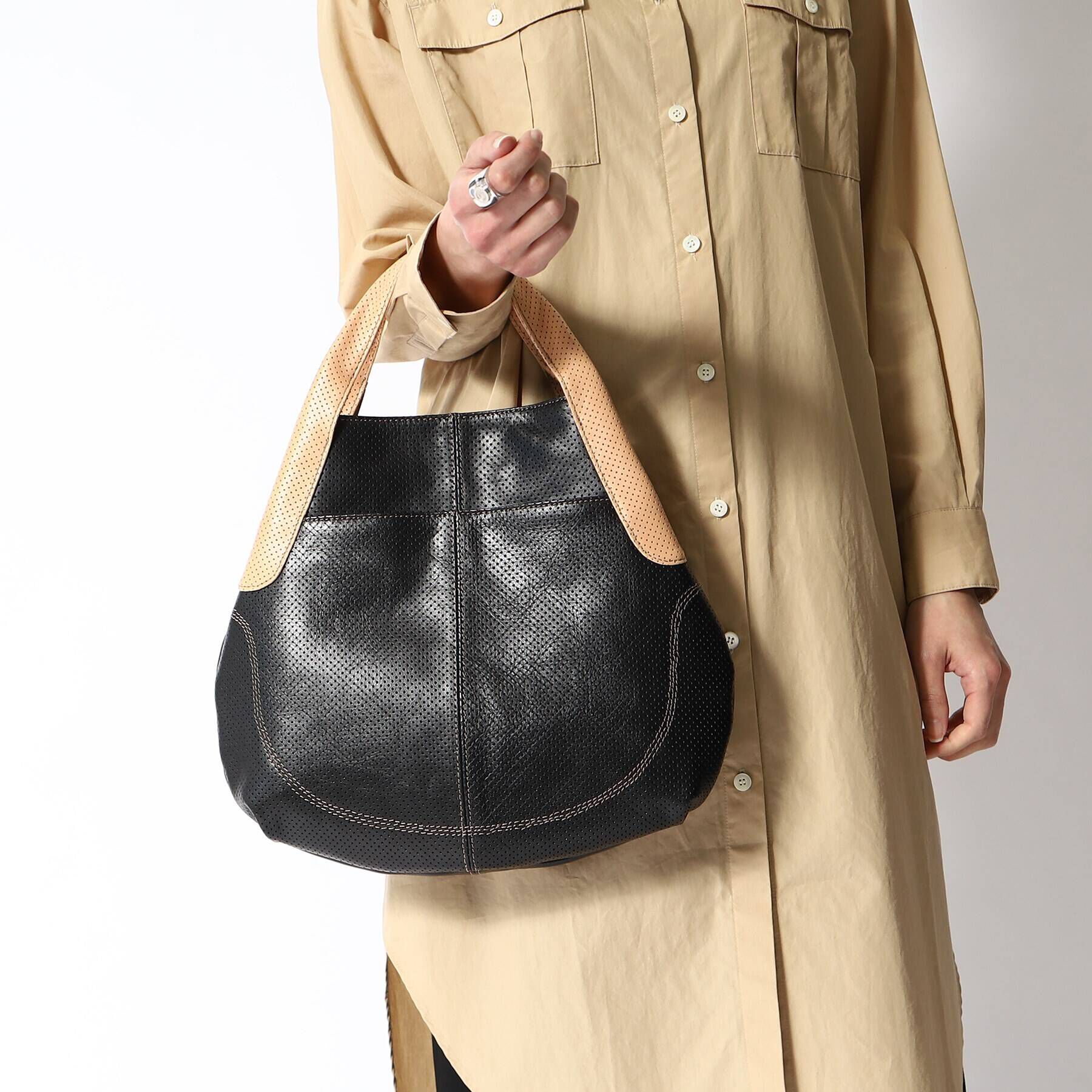 HIROKO HAYASHI「VEIL(ヴェイル)ハンドバッグ」|ハンドバッグ|