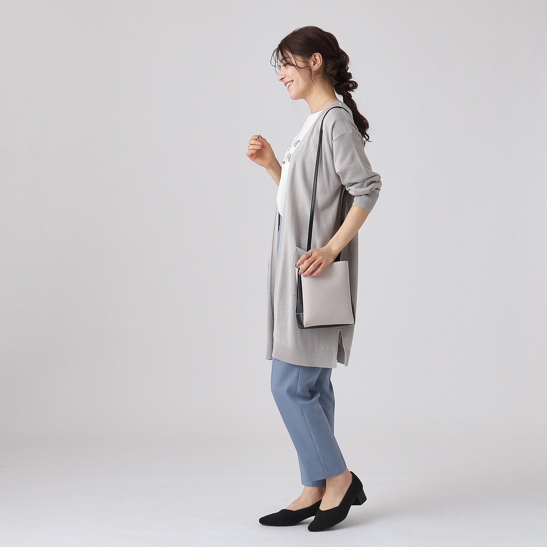 SHOO･LA･RUE「【軽量/大人カジュアル】 ふわっと軽い三層ショルダーバッグ」|ショルダー・メッセンジャー|