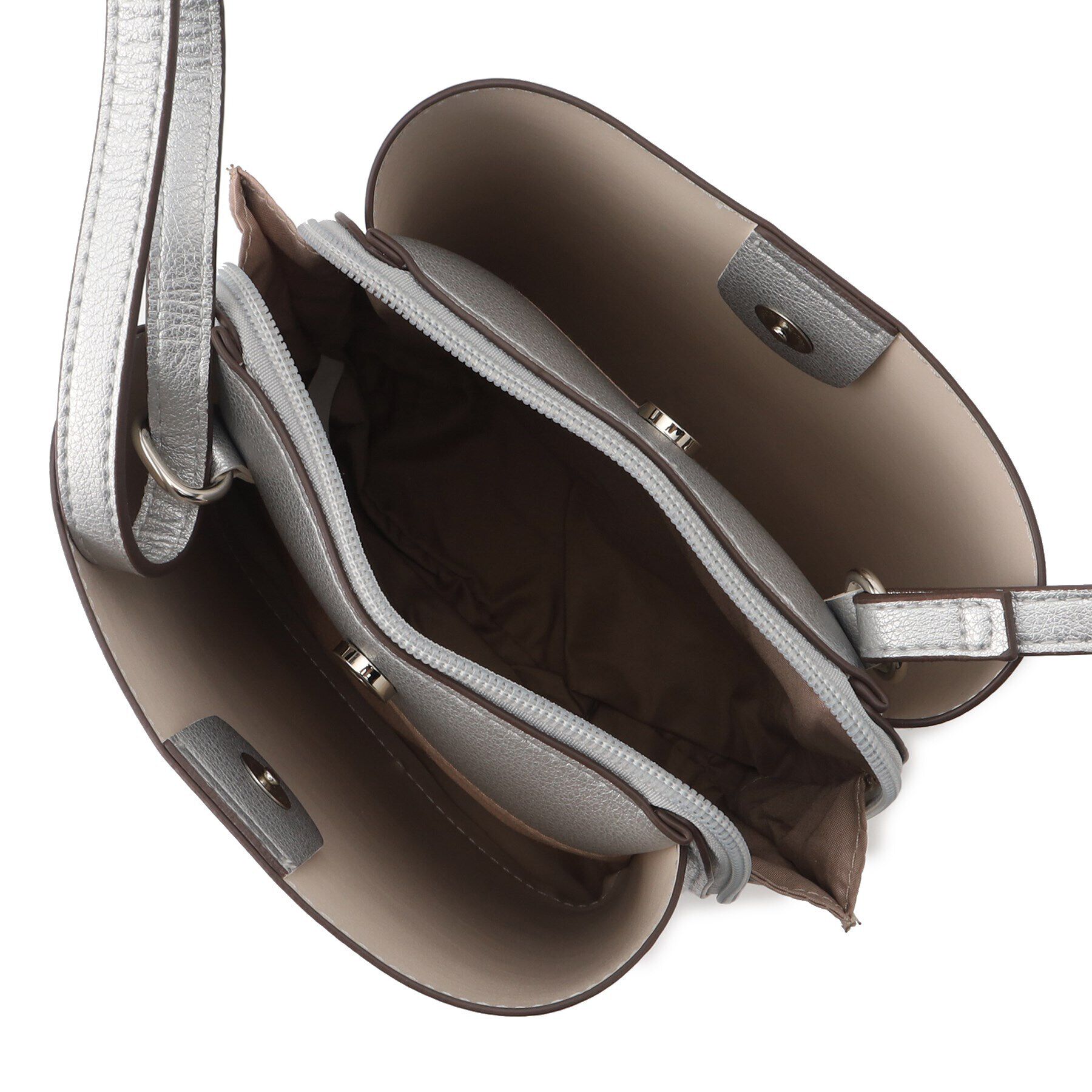 SHOO･LA･RUE「【軽量/大人カジュアル】 ふわっと軽い三層ショルダーバッグ」|ショルダー・メッセンジャー|