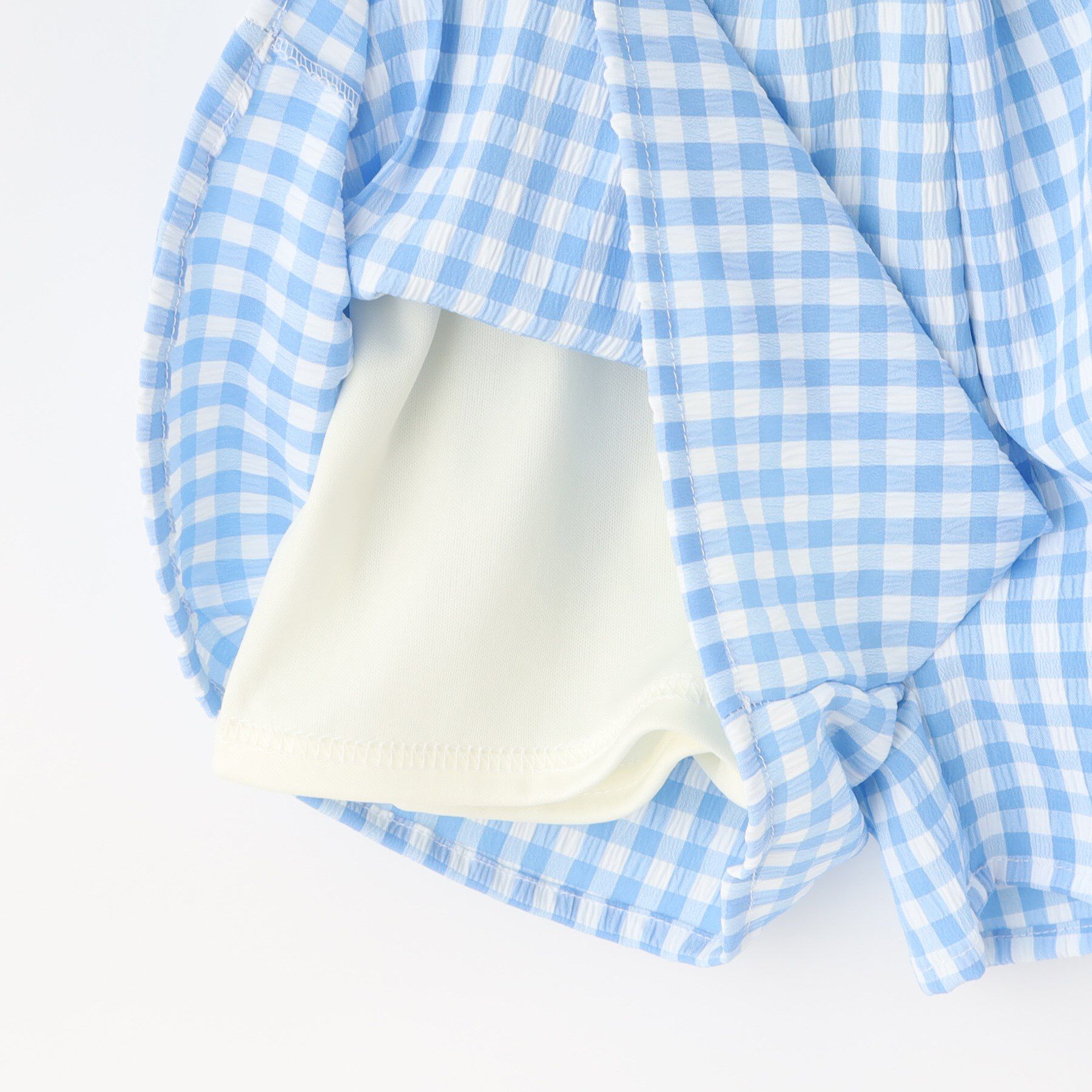 SHOO･LA･RUE「【100-150cm】着るだけでコーデが決まる ギンガムチェックセットアップ」|その他|