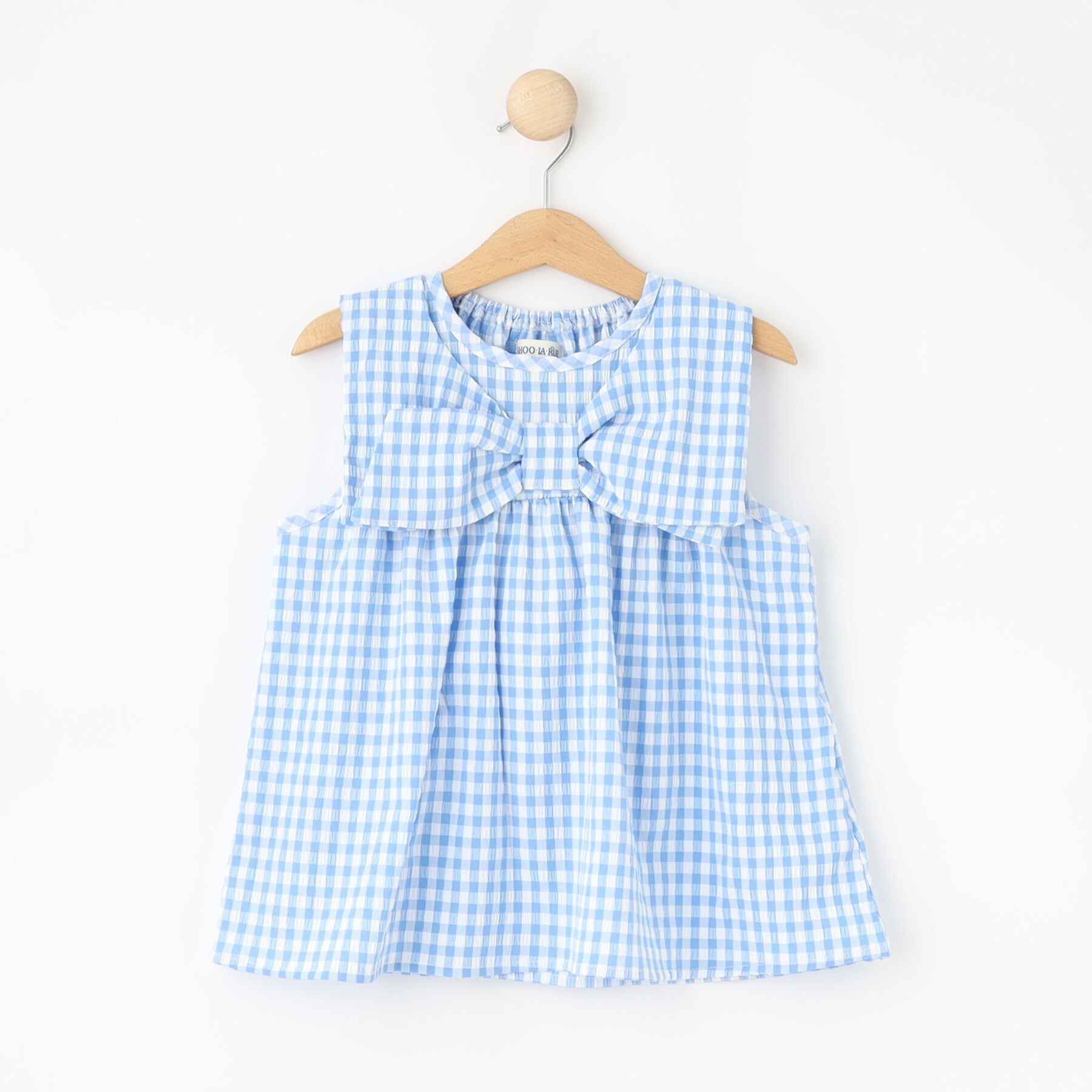 SHOO･LA･RUE「【100-150cm】着るだけでコーデが決まる ギンガムチェックセットアップ」|その他|