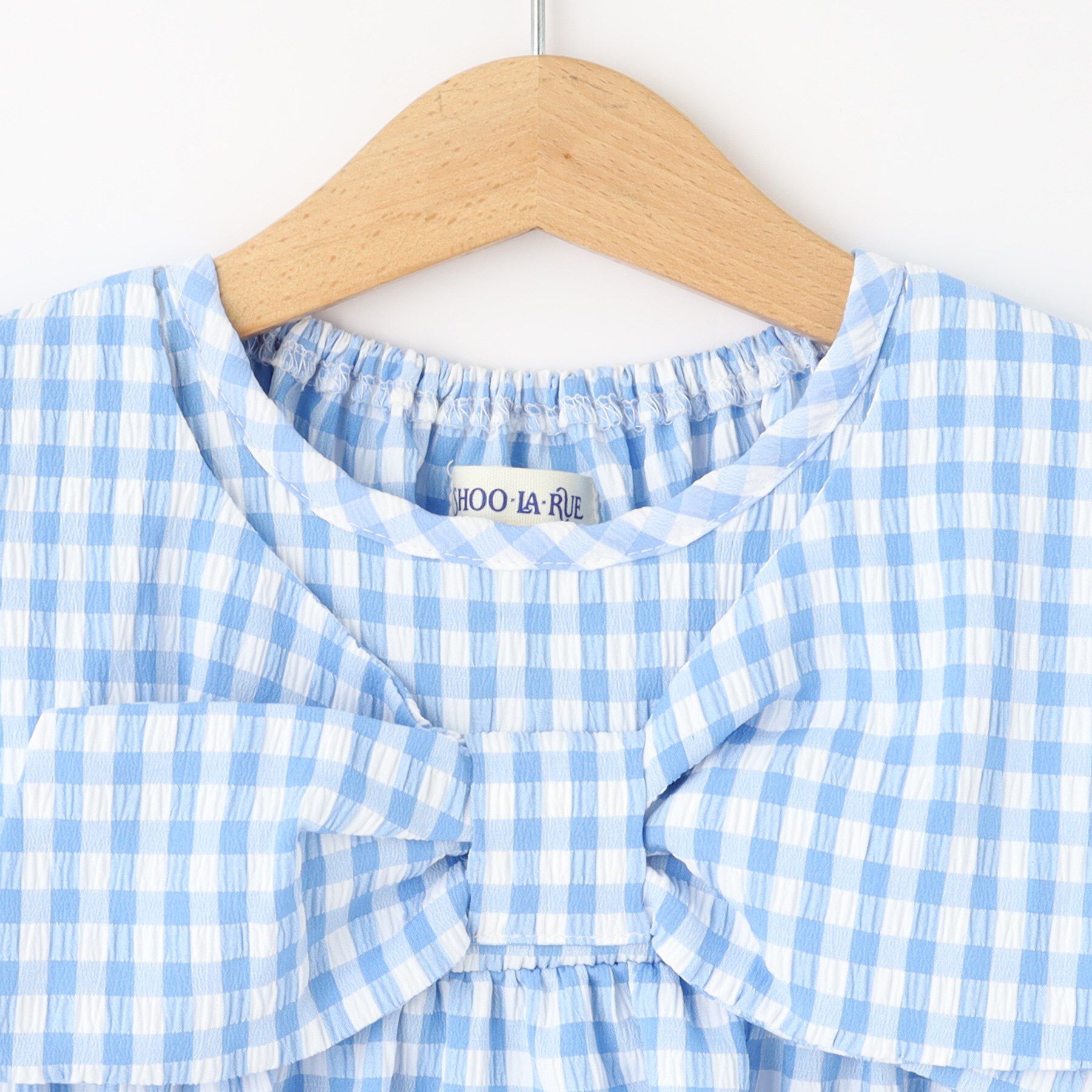 SHOO･LA･RUE「【100-150cm】着るだけでコーデが決まる ギンガムチェックセットアップ」|その他|