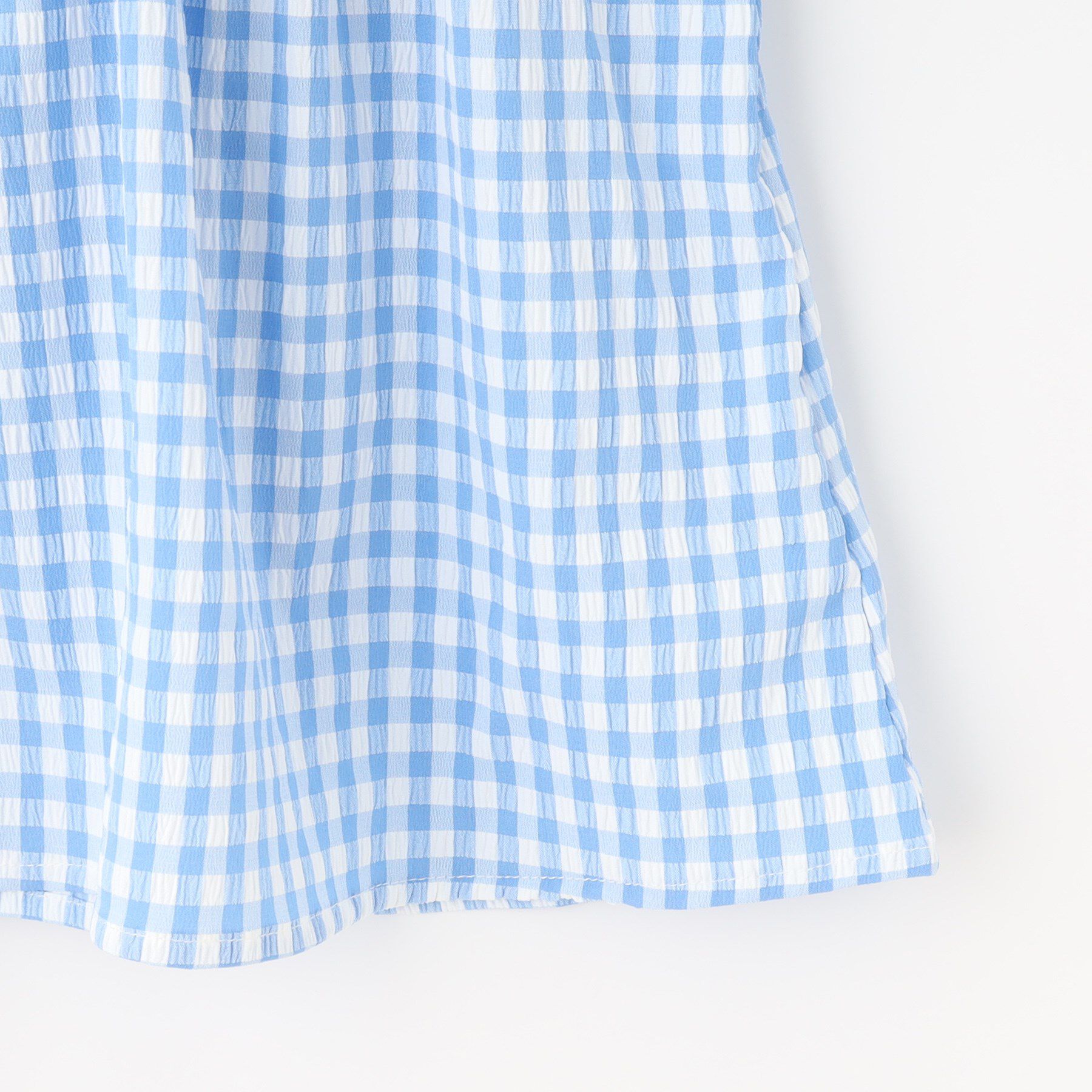 SHOO･LA･RUE「【100-150cm】着るだけでコーデが決まる ギンガムチェックセットアップ」|その他|