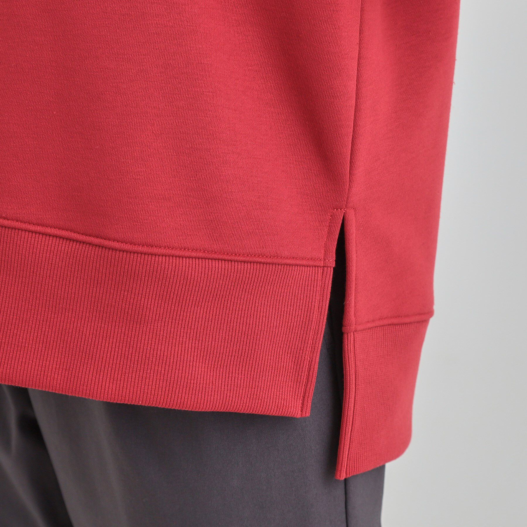 SHOO･LA･RUE「【あったか】ガゼット付き裏起毛スウェット」|パーカー|