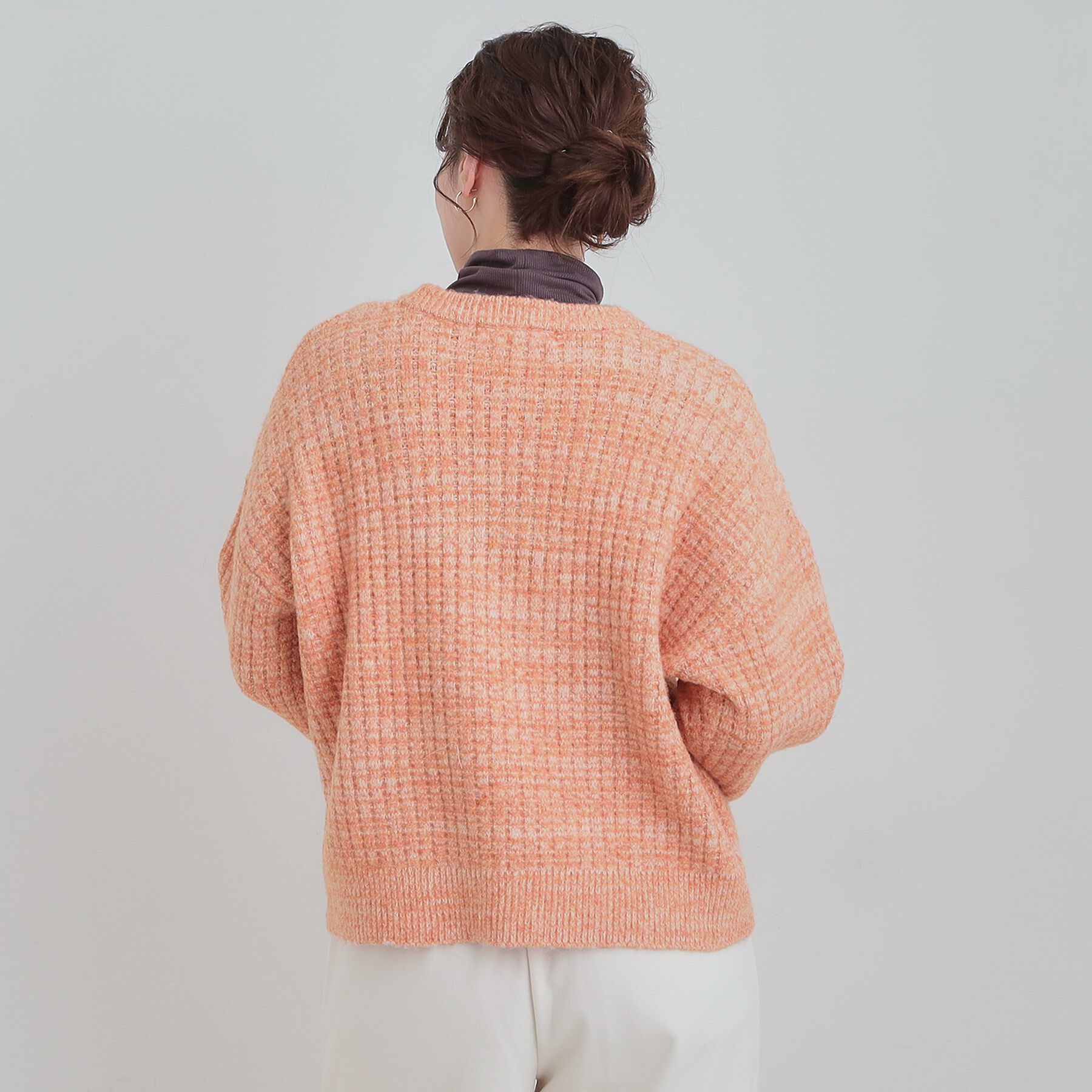 SHOO･LA･RUE「ミックスワッフルニット」|ニット・セーター|