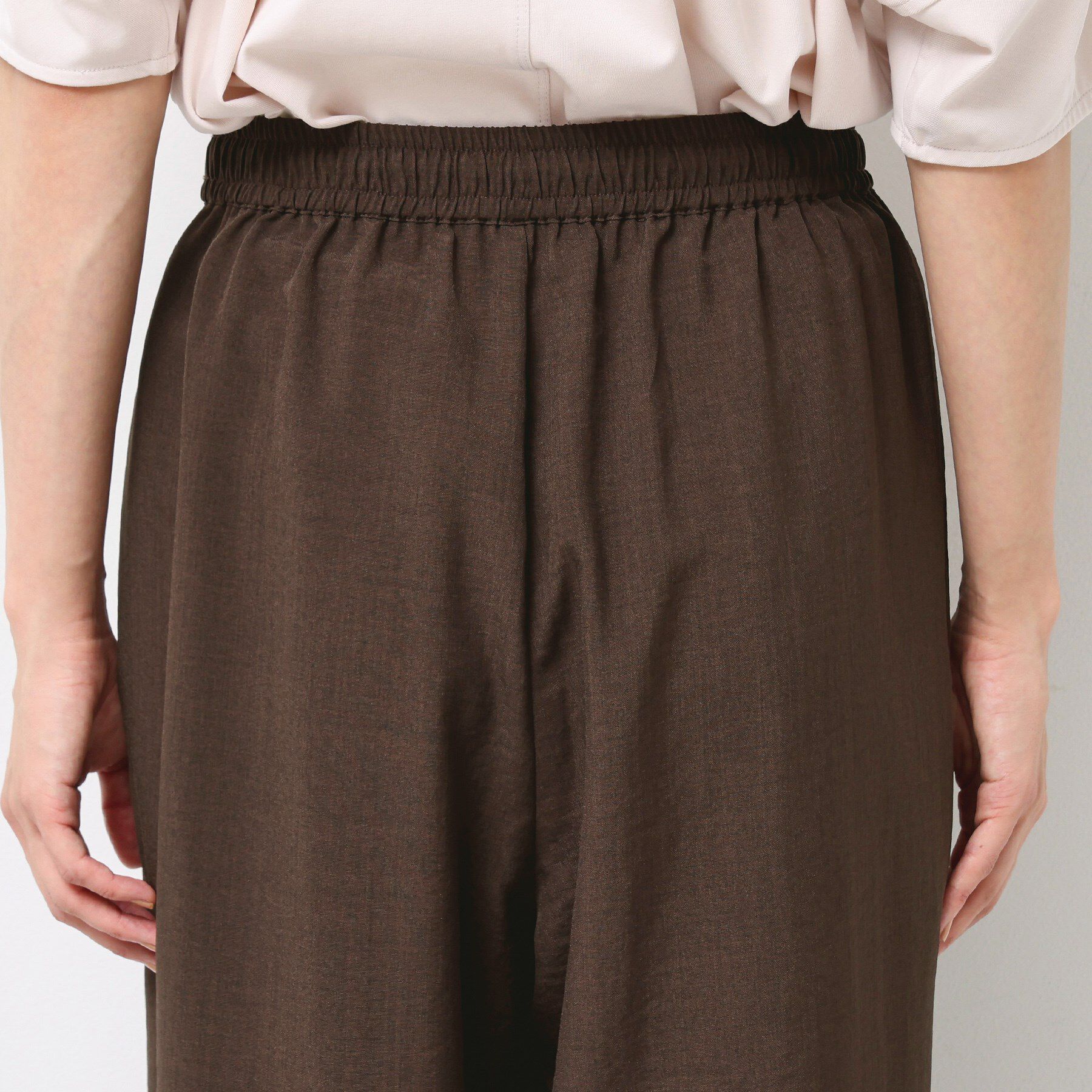 Dessin「【ウエストゴム・洗える】アウトポケットワイドパンツ（XS～L）」|その他|