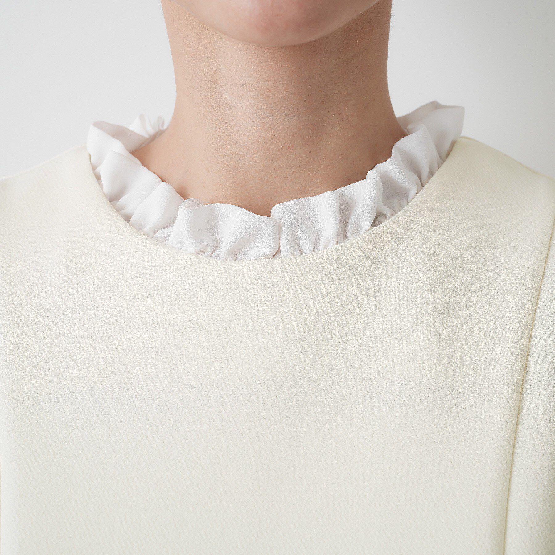 Dessin「【入卒/セレモニー/セットアップ可能】カットジョーゼット2WAYトップス」|シャツ・ブラウス|