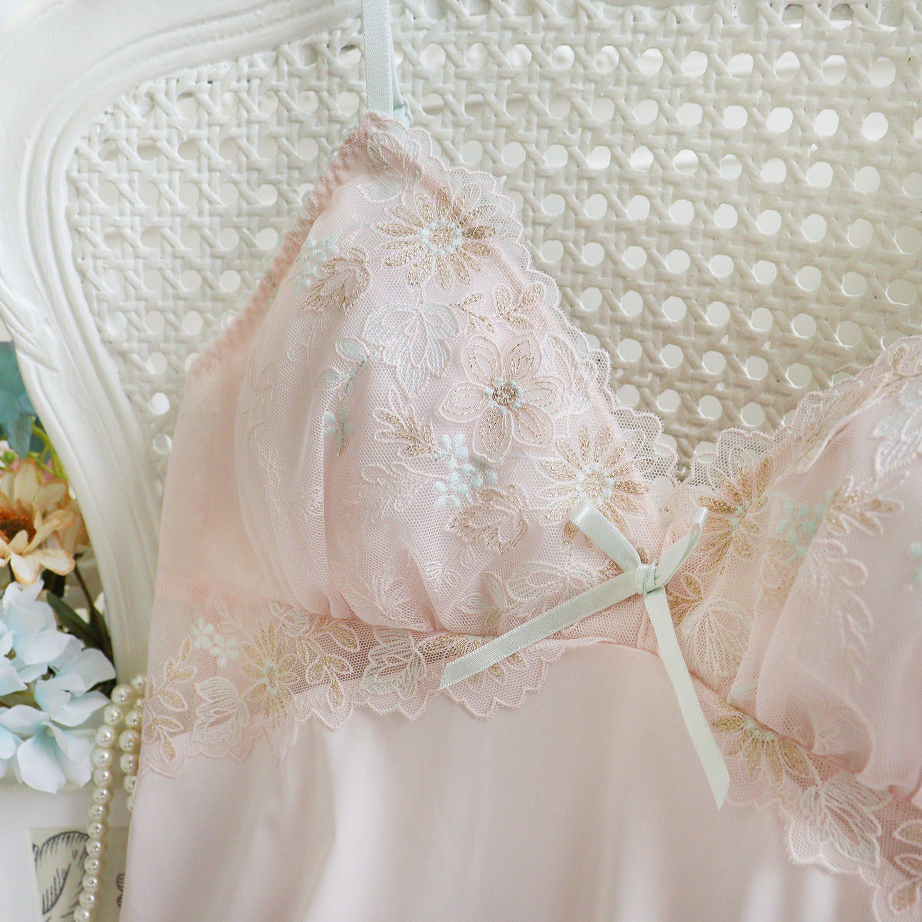 Risa Magli「リゼット カップ付スリップ」|キャミソール|