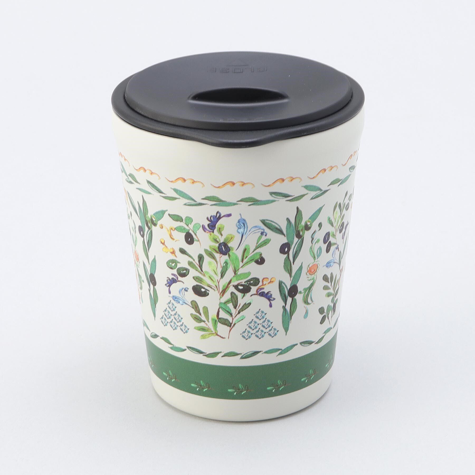 212 KITCHEN STORE「蓋付きタンブラー オリーブ」|グラス・マグカップ|