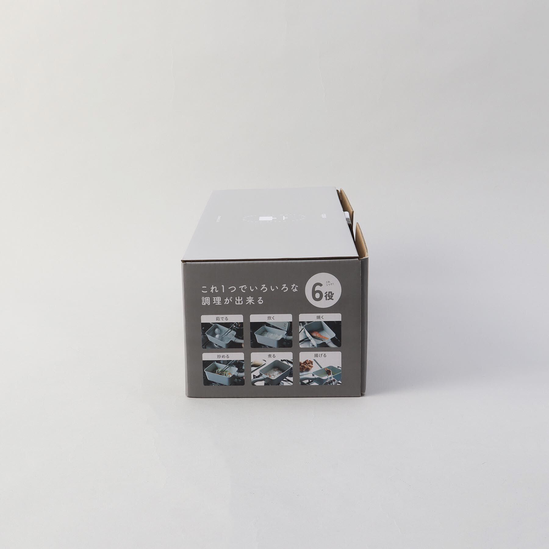 212 KITCHEN STORE「Supot 深型四角フライパン 13&times;18cm GY ＜copan コパン＞」|食器・キッチングッズ|