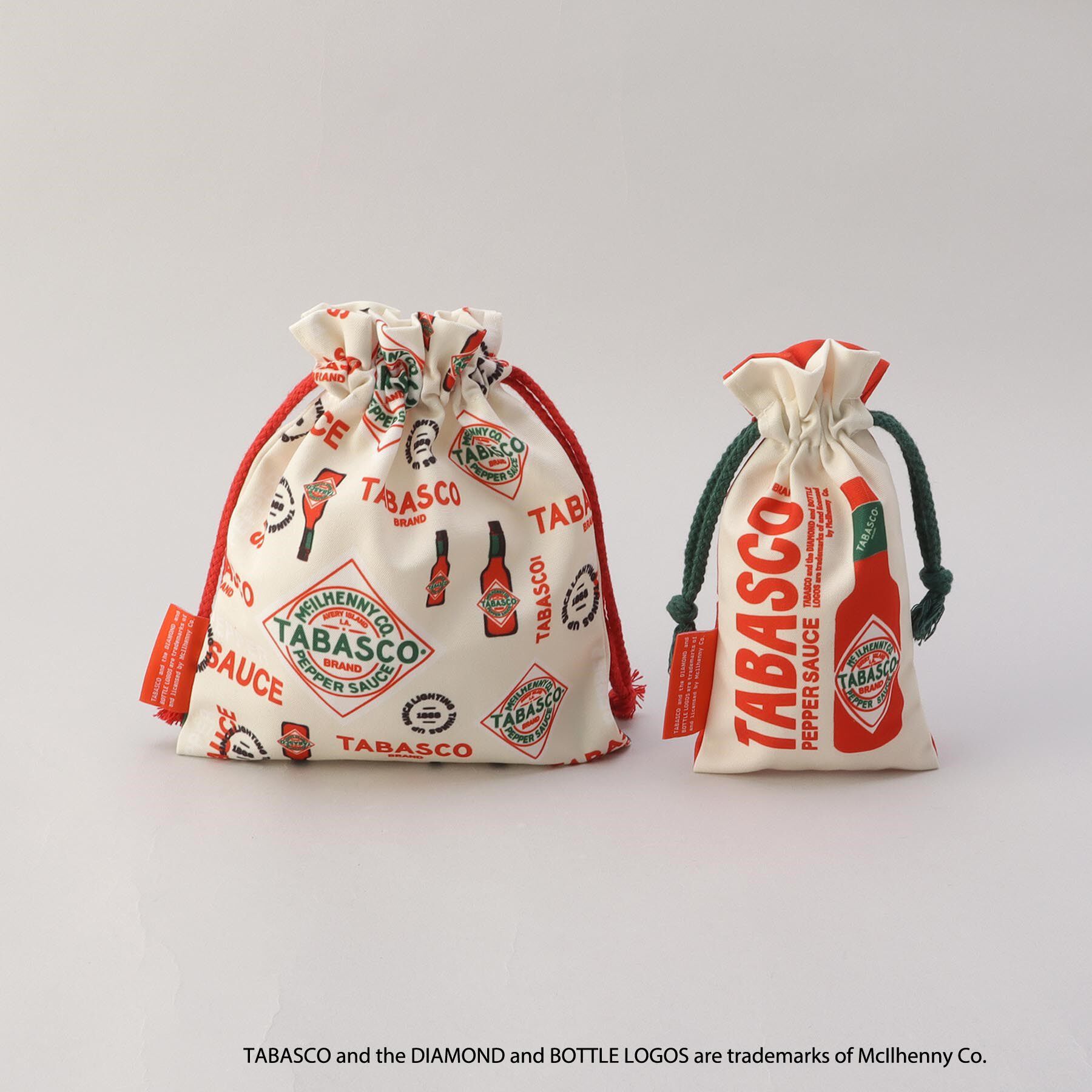 212 KITCHEN STORE「巾着2Pセット ＜TABASCO(R) タバスコ＞」|その他|