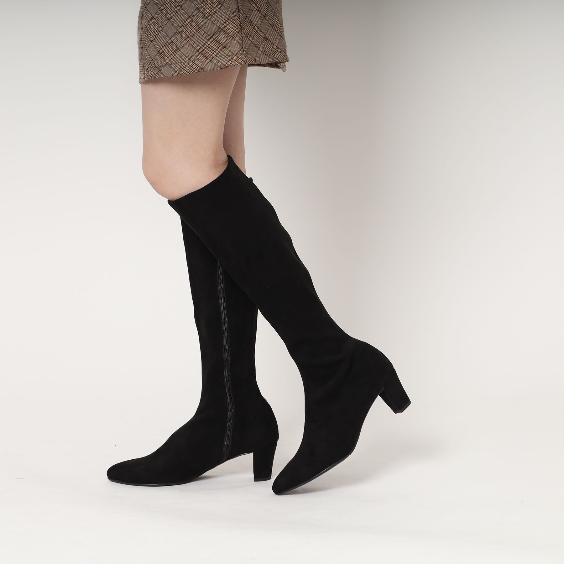 ESPERANZA「定番ストレッチロングブーツ」|ショートブーツ|