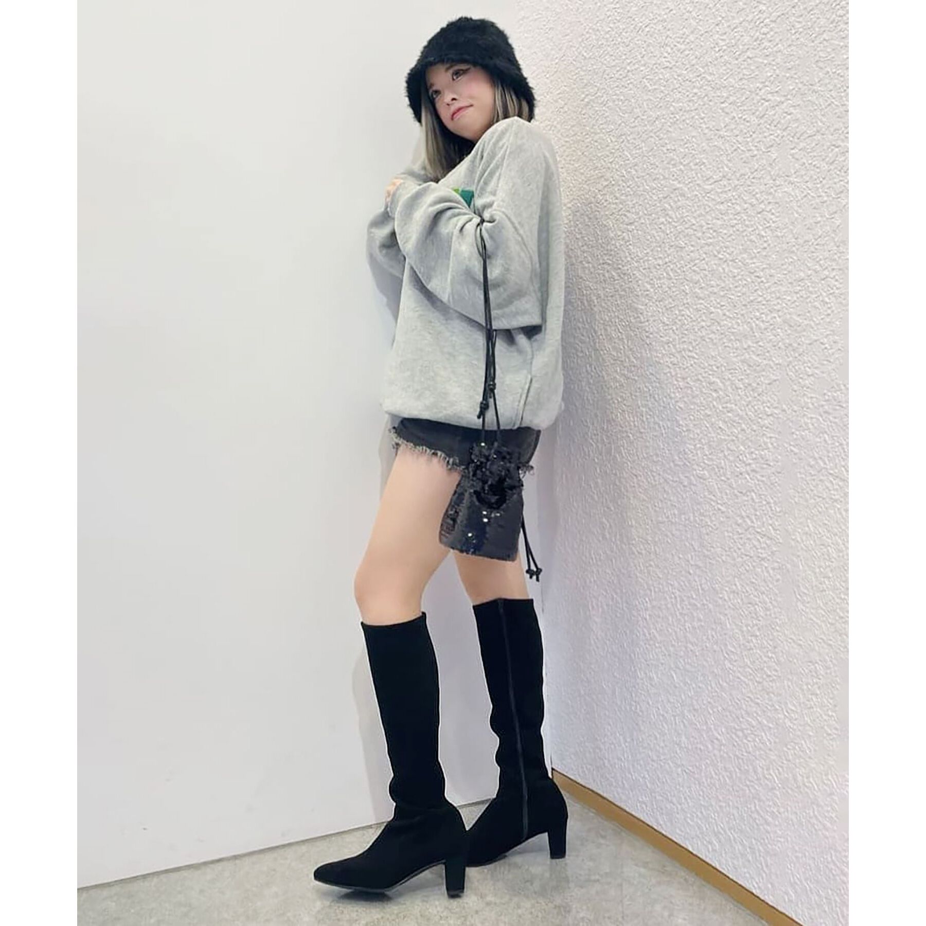 ESPERANZA「定番ストレッチロングブーツ」|ショートブーツ|