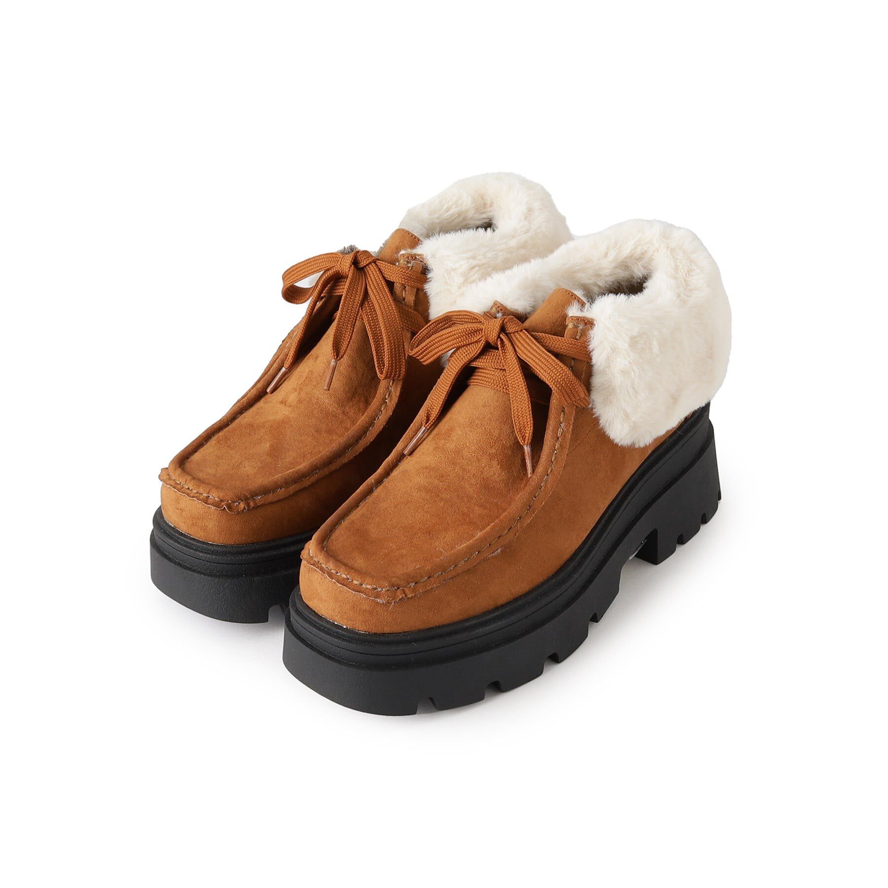 ESPERANZA「ボアモカシンブーツ【ESPERANZA_blanca】」|ショートブーツ|