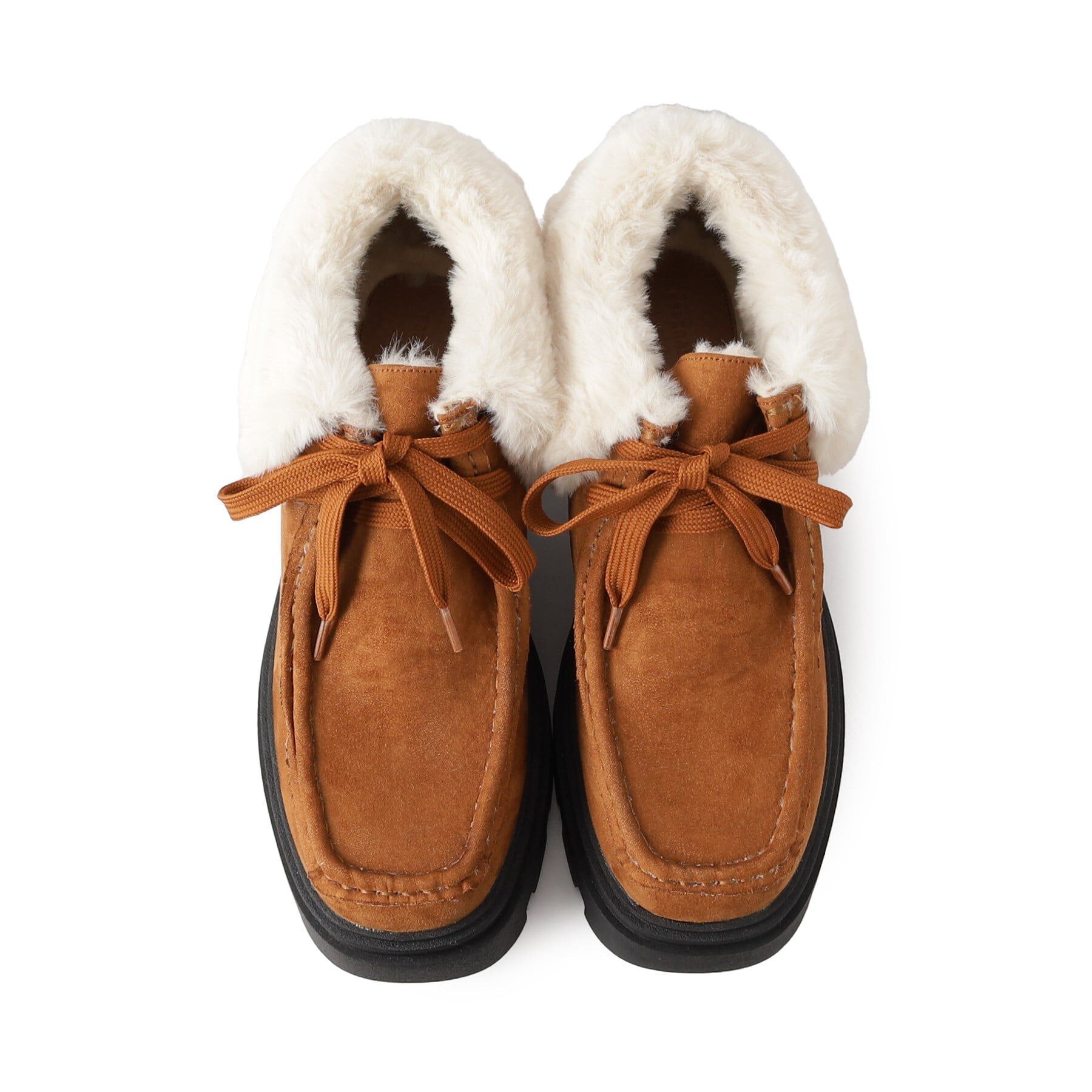 ESPERANZA「ボアモカシンブーツ【ESPERANZA_blanca】」|ショートブーツ|