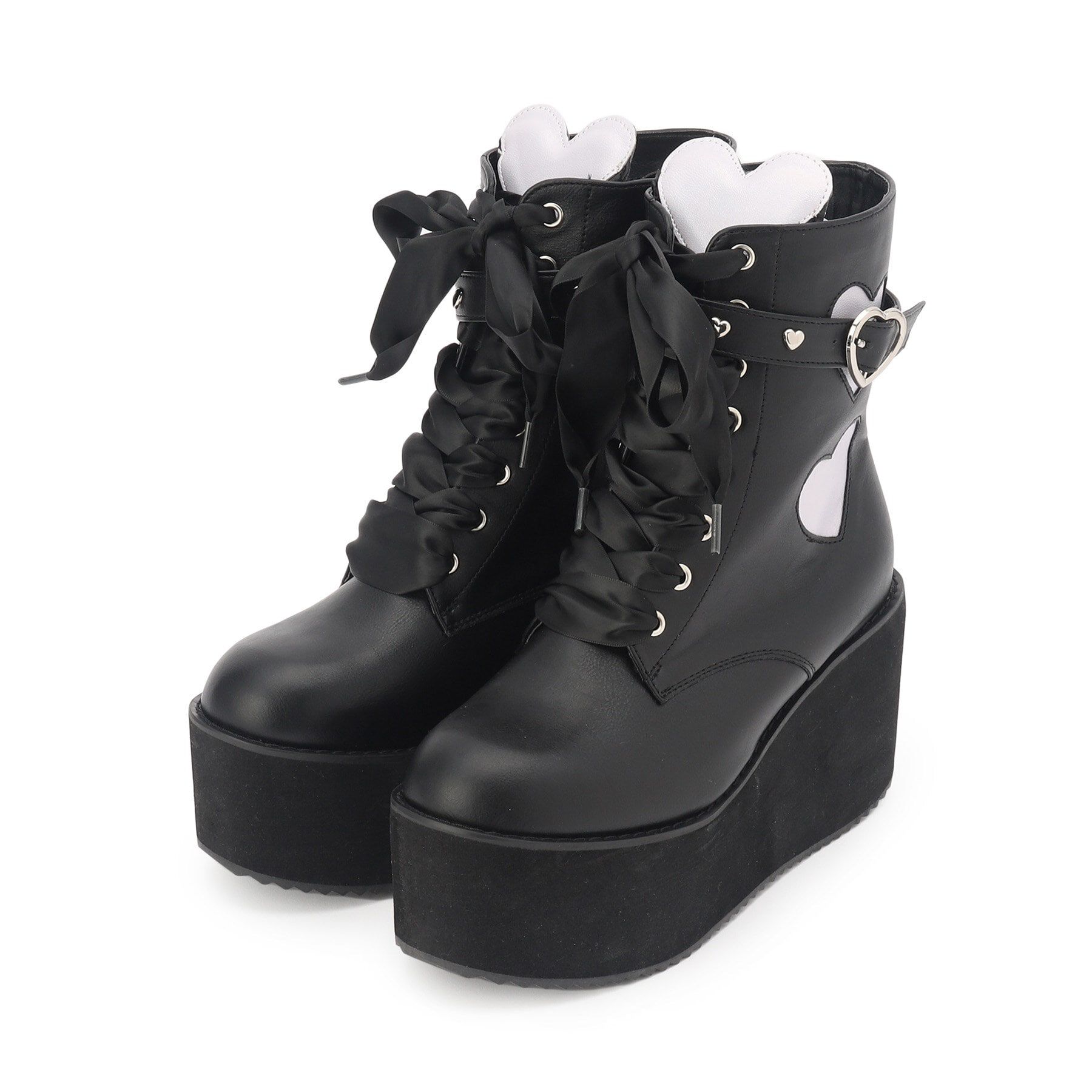 csT&P「厚底ウェッジハートブーツ」|ショートブーツ|