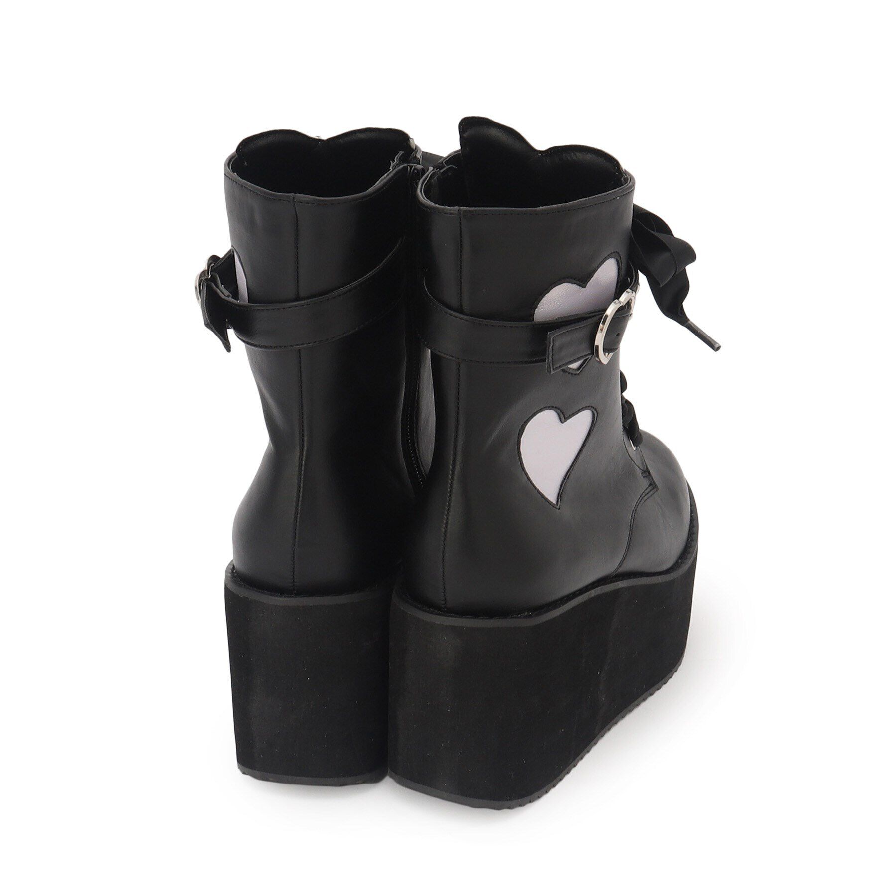 csT&P「厚底ウェッジハートブーツ」|ショートブーツ|