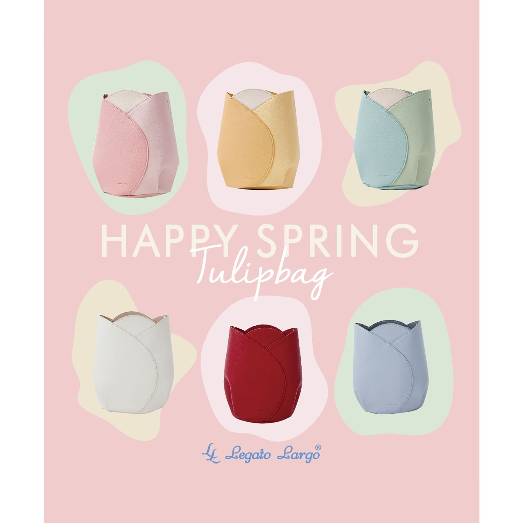 Ober Tashe「チューリップモチーフミニショルダー」|ショルダー・メッセンジャー|