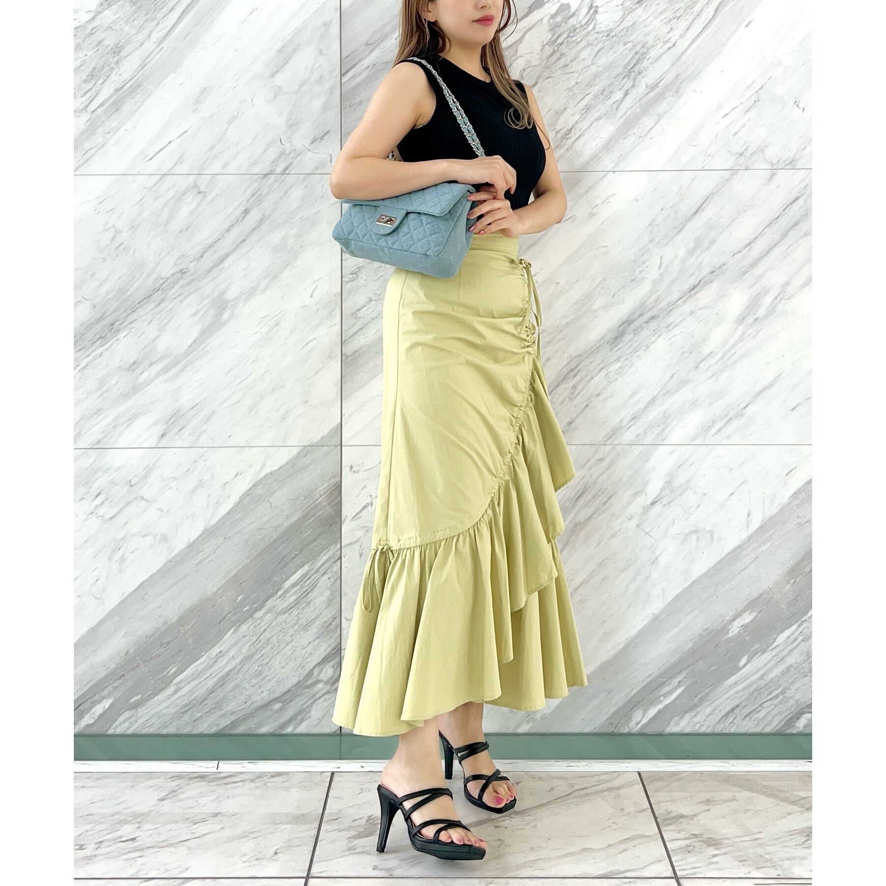 ESPERANZA「ダブルクロスストラップサンダル」|サンダル|