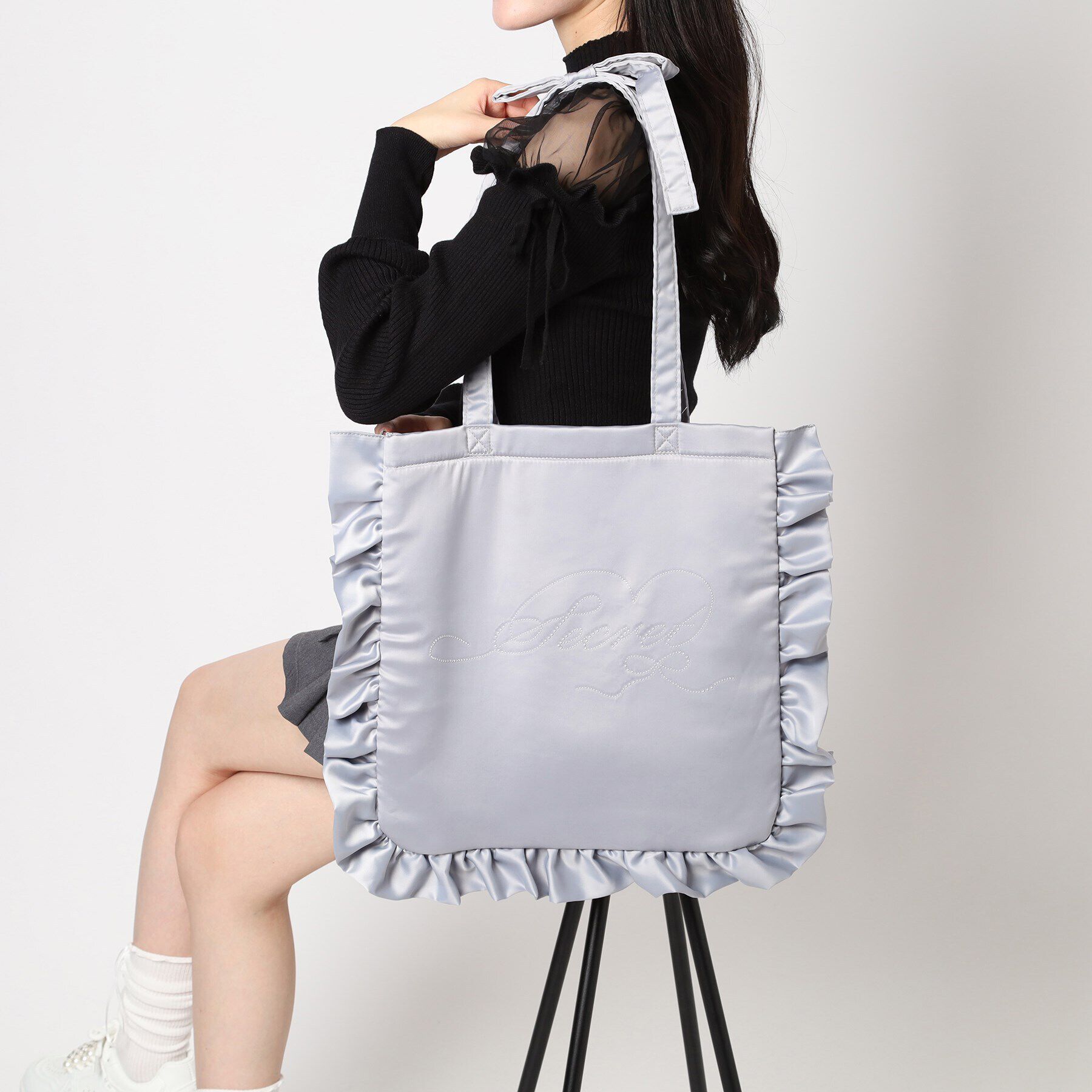 Ober Tashe「ラインストーントートバッグ」|トートバッグ|