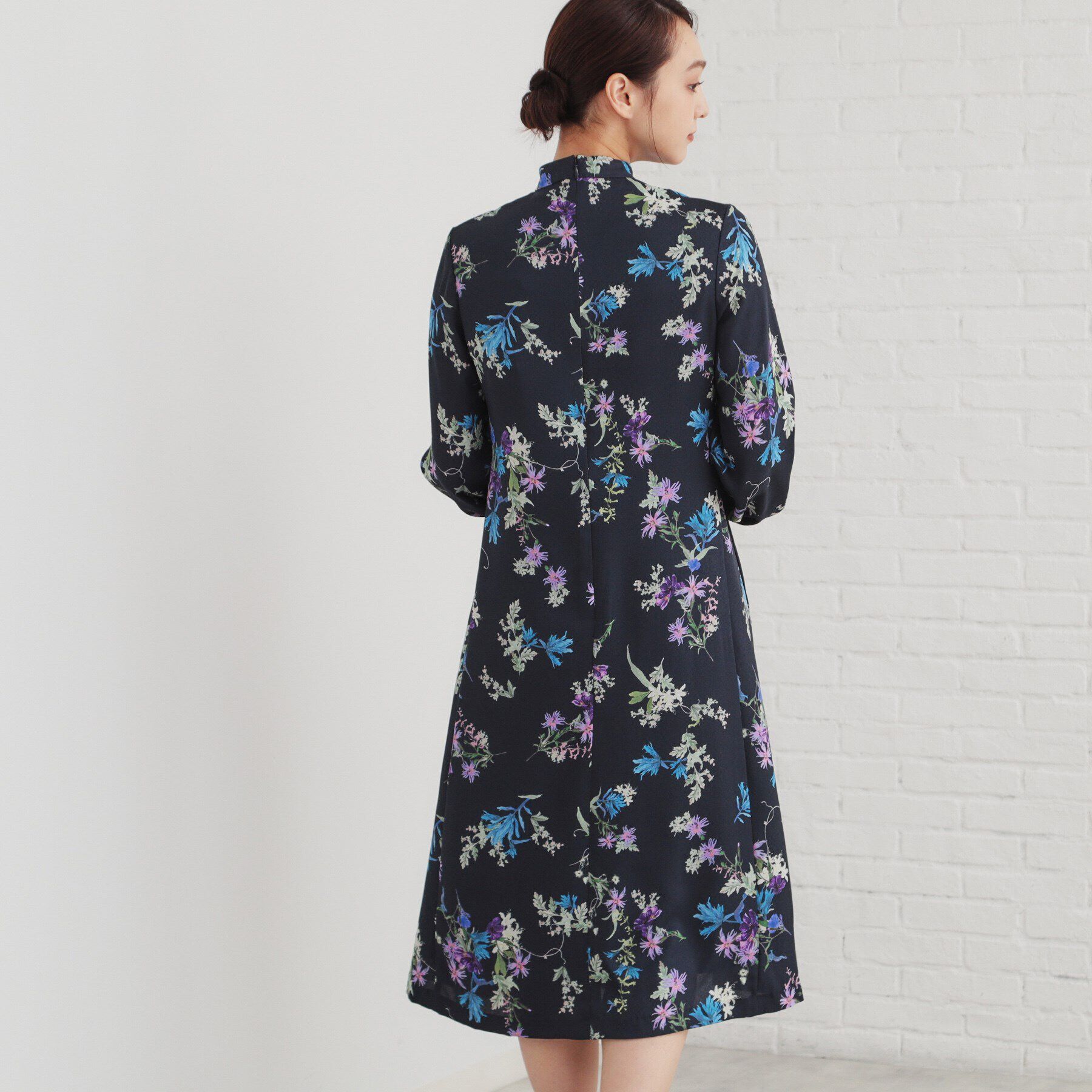 SunaUna「【&yours project／フラワーガーデン】チャイナワンピース」|ワンピース|