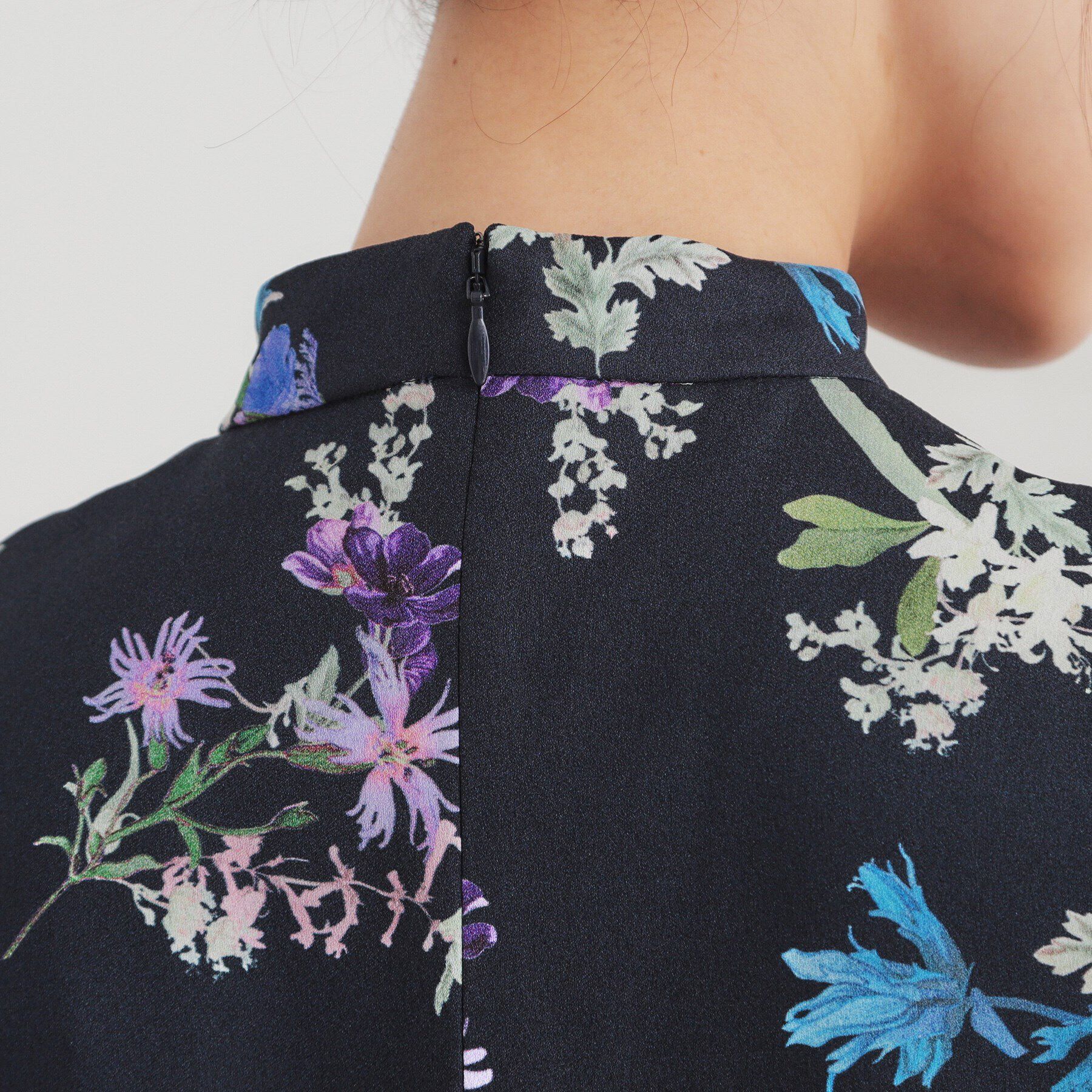 SunaUna「【&yours project／フラワーガーデン】チャイナワンピース」|ワンピース|