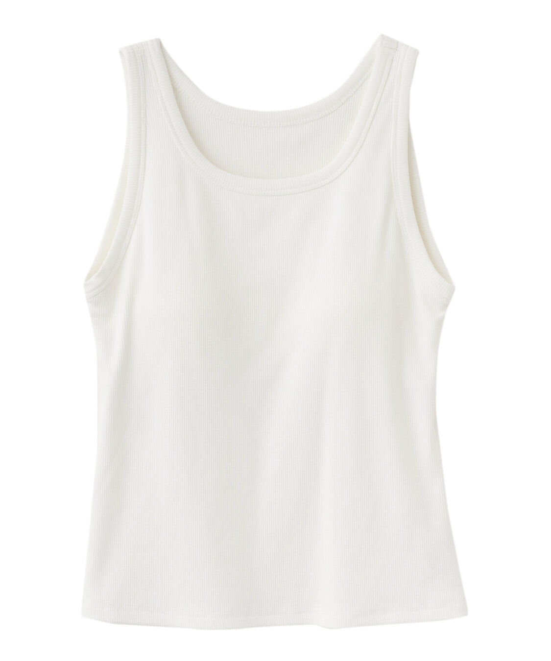 COCO DEAL「カップ付きリブタンクトップ」|インナー|オフ