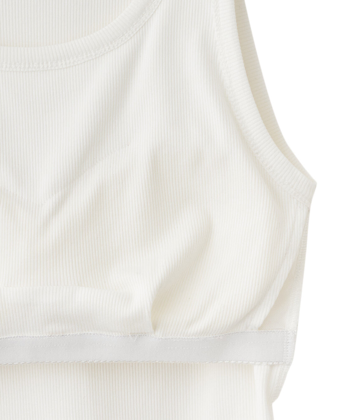 COCO DEAL「カップ付きリブタンクトップ」|インナー|