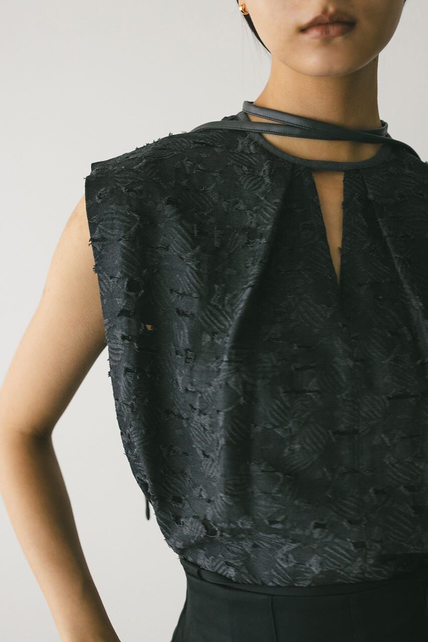 STYLEMIXER「2WAYジャガードチョーカートップ」|タンクトップ|