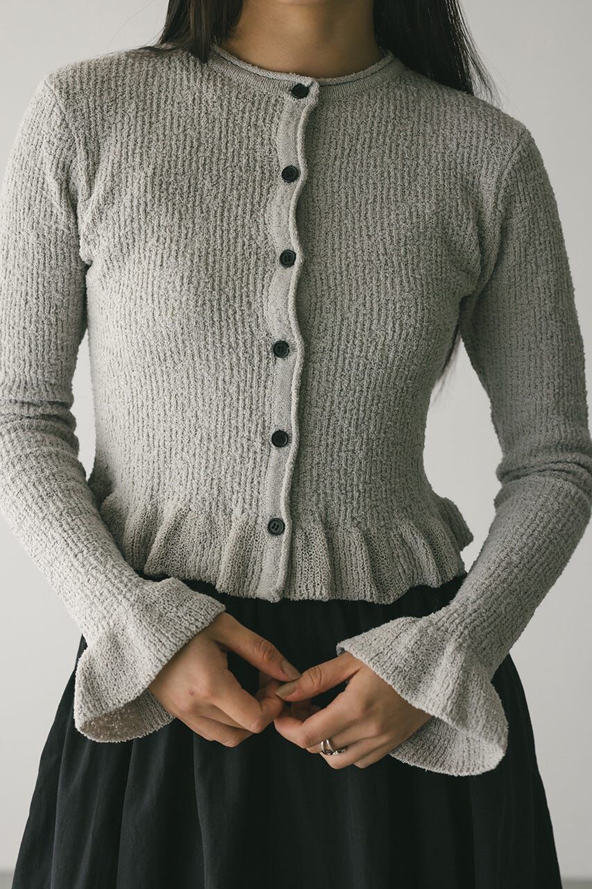 STYLEMIXER「フリルヘムデザインニット」|ニット・セーター|