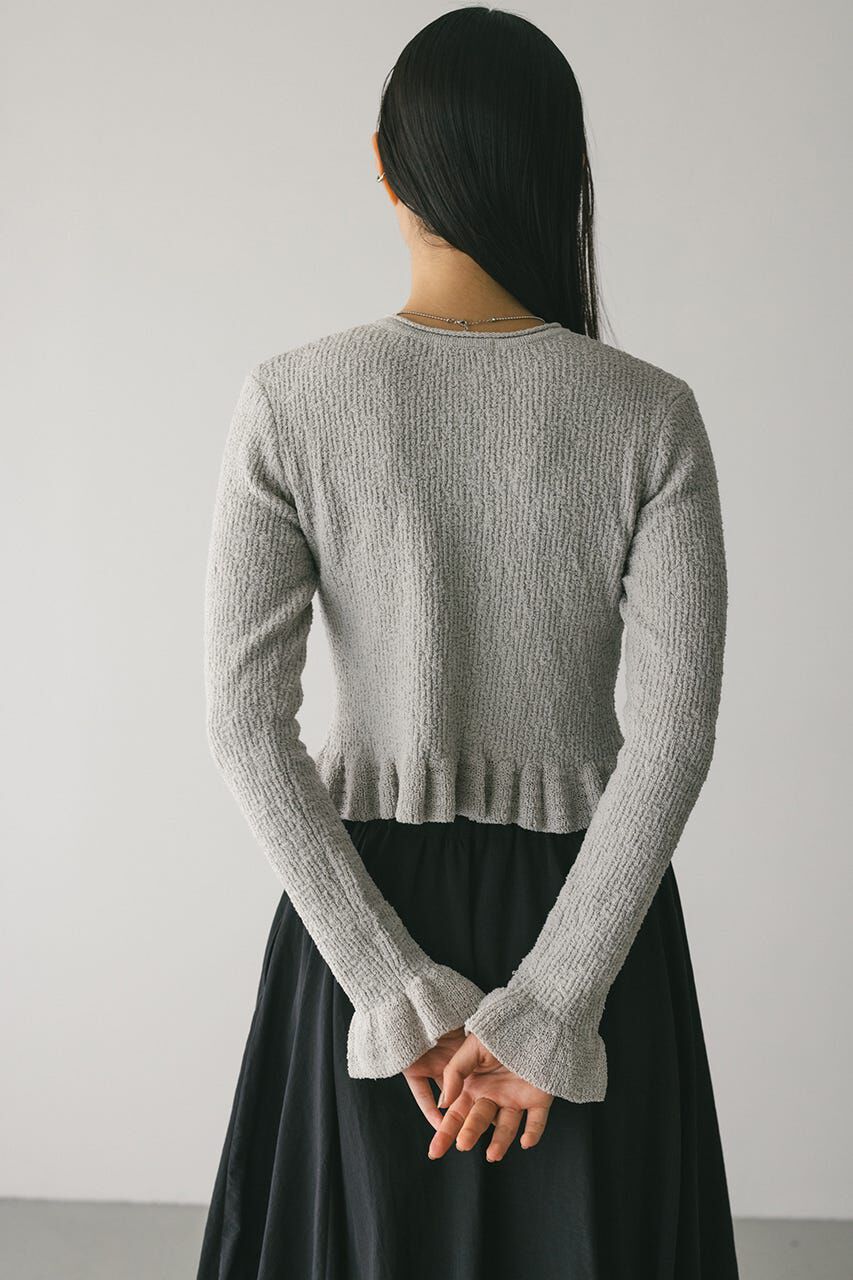 STYLEMIXER「フリルヘムデザインニット」|ニット・セーター|