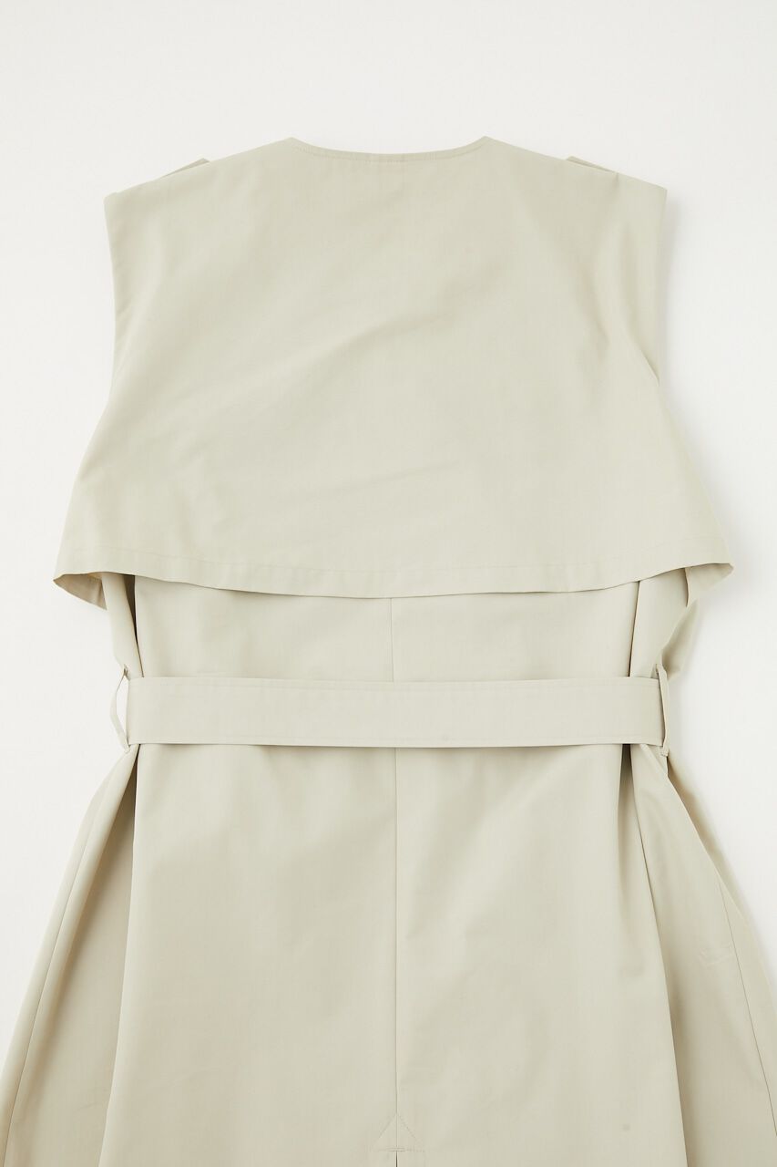 MOUSSY「SLEEVELESS トレンチ コート」|その他|