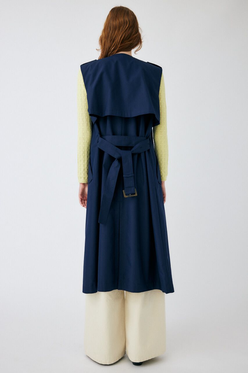 MOUSSY「SLEEVELESS トレンチ コート」|その他|