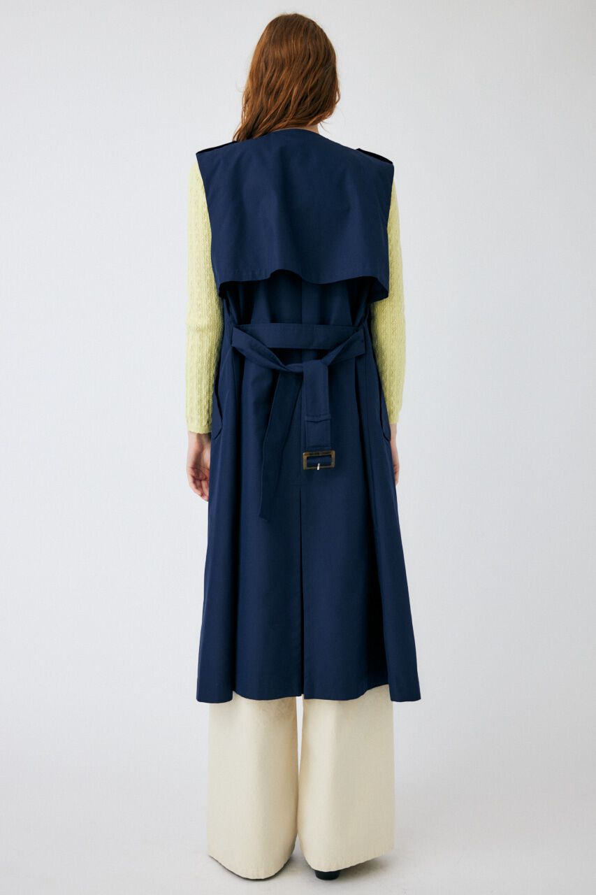 MOUSSY「SLEEVELESS トレンチ コート」|その他|