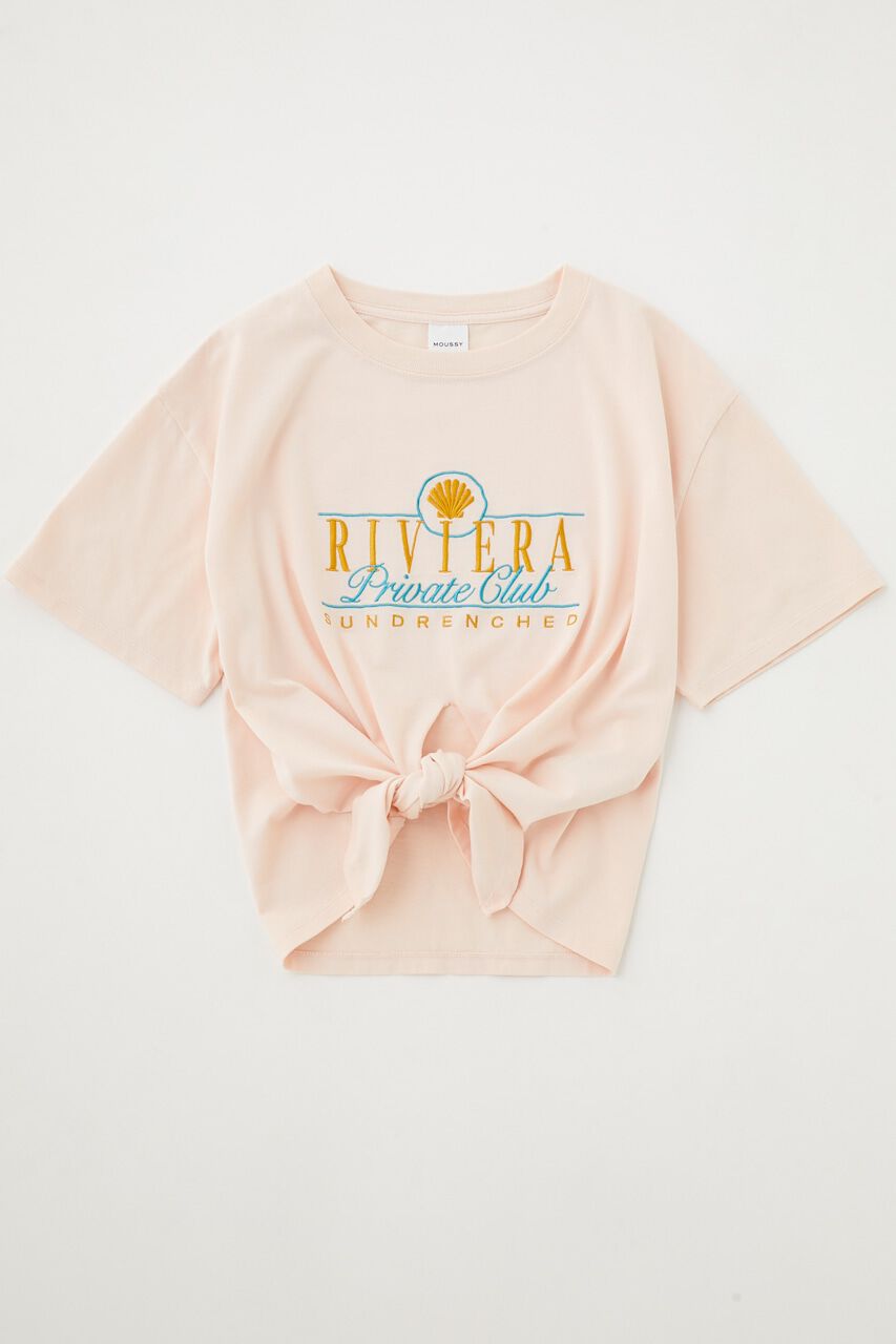 MOUSSY「RIVIERA EMBROIDERY Tシャツ」|シャツ・ブラウス|