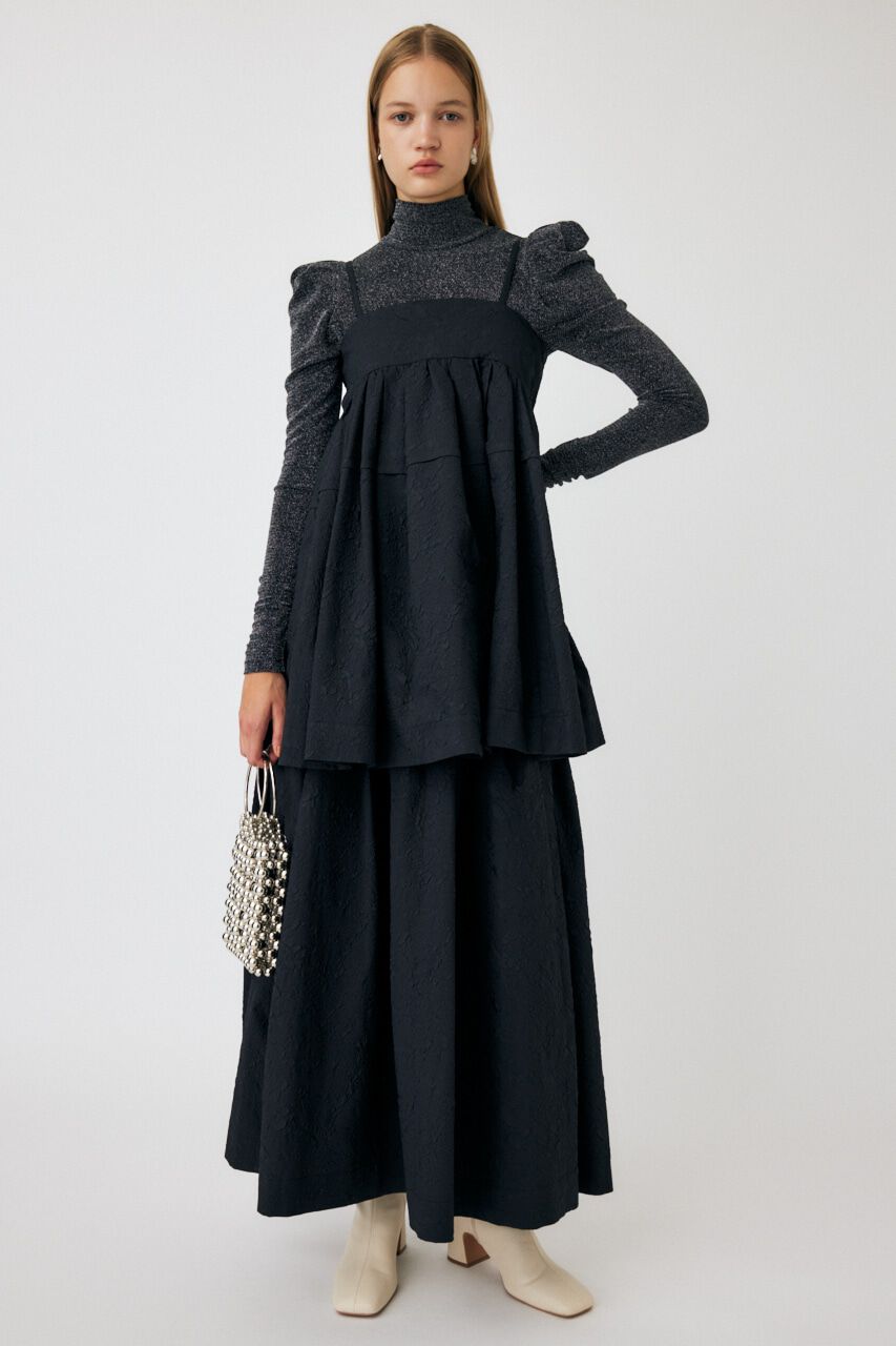 MOUSSY「CAMI PUFFED MINI ドレス」|ワンピース|