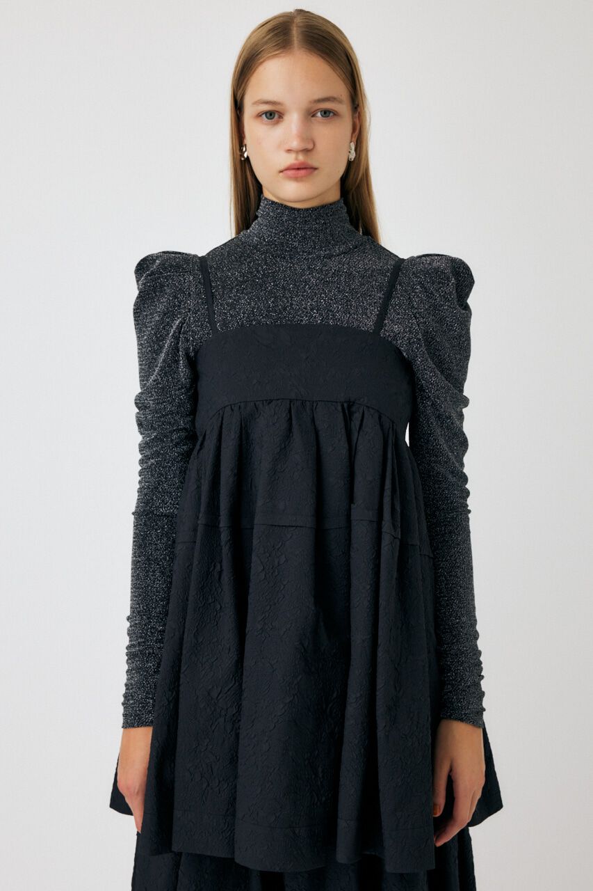 MOUSSY「CAMI PUFFED MINI ドレス」|ワンピース|