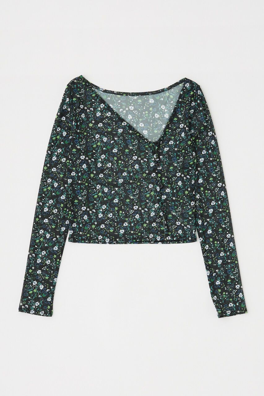 MOUSSY「LAYERED ASSYMETRIC SHEER トップス」|Tシャツ・カットソー|