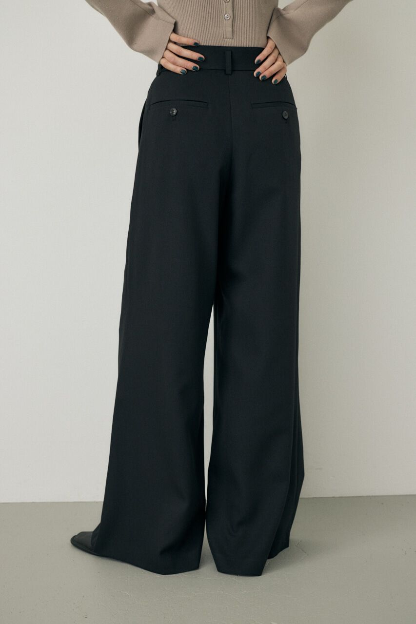 MOUSSY「シーズンレスワイドパンツ　リサイクルポリエステル使用」|その他|