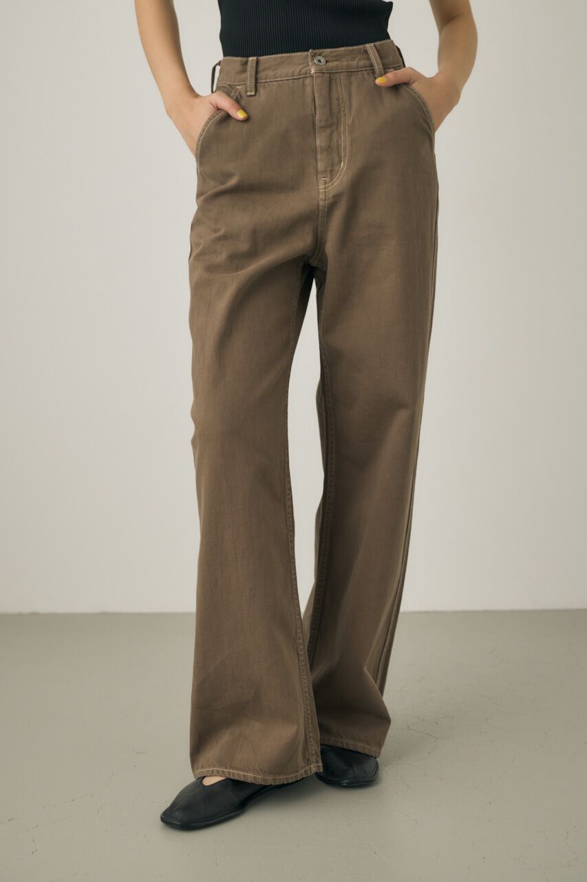 MOUSSY「ルーズストレートデニムパンツ　オーガニックコットン使用」|デニム|KHA