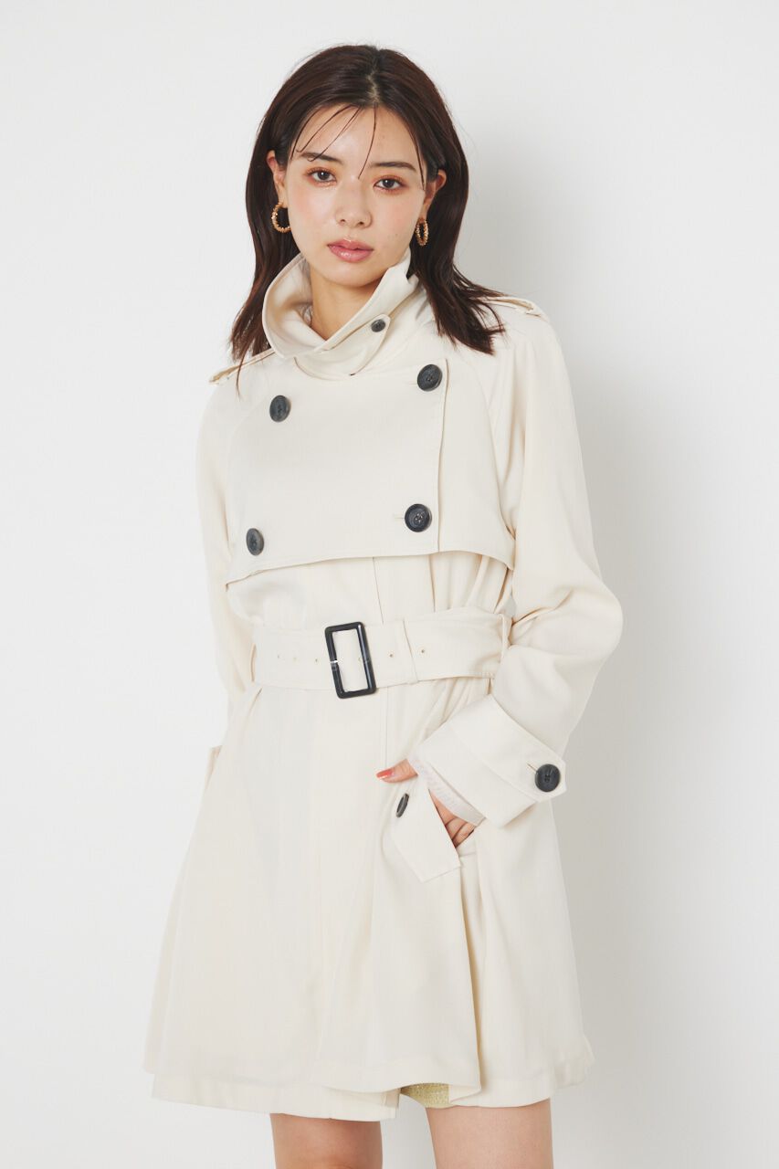 rienda「＃ジェラートトレンチ ミニコート」|その他|