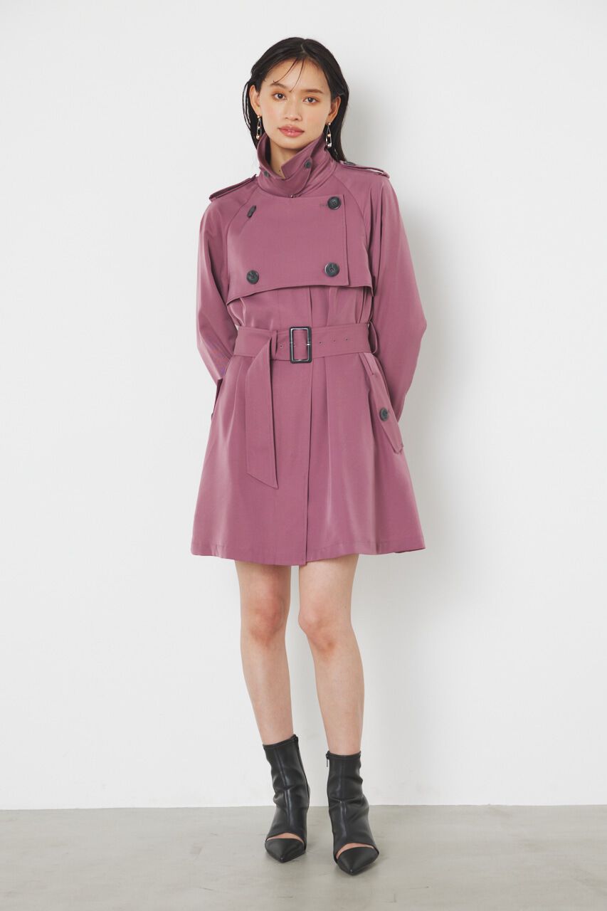 rienda「＃ジェラートトレンチ ミニコート」|その他|