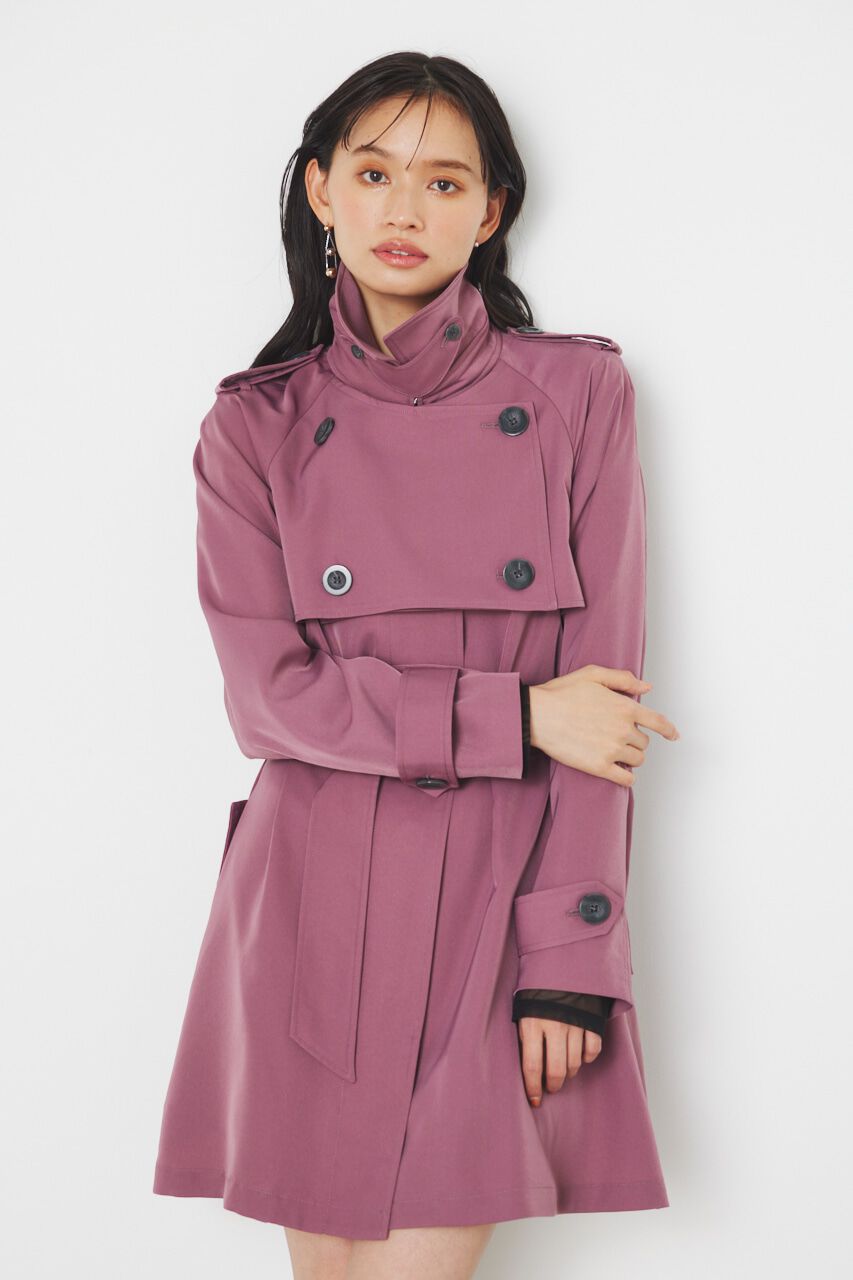 rienda「＃ジェラートトレンチ ミニコート」|その他|