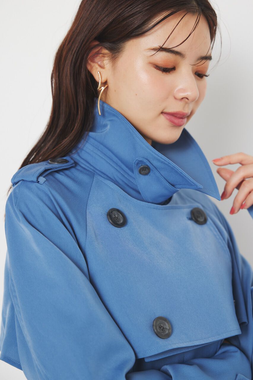 rienda「＃ジェラートトレンチ ミニコート」|その他|