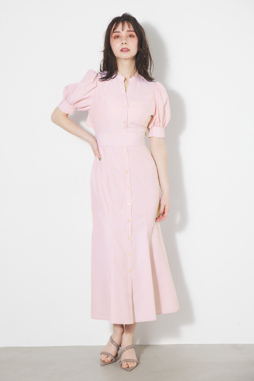 rienda「バックフリルオープンマーメイドOP」|ワンピース|PNK