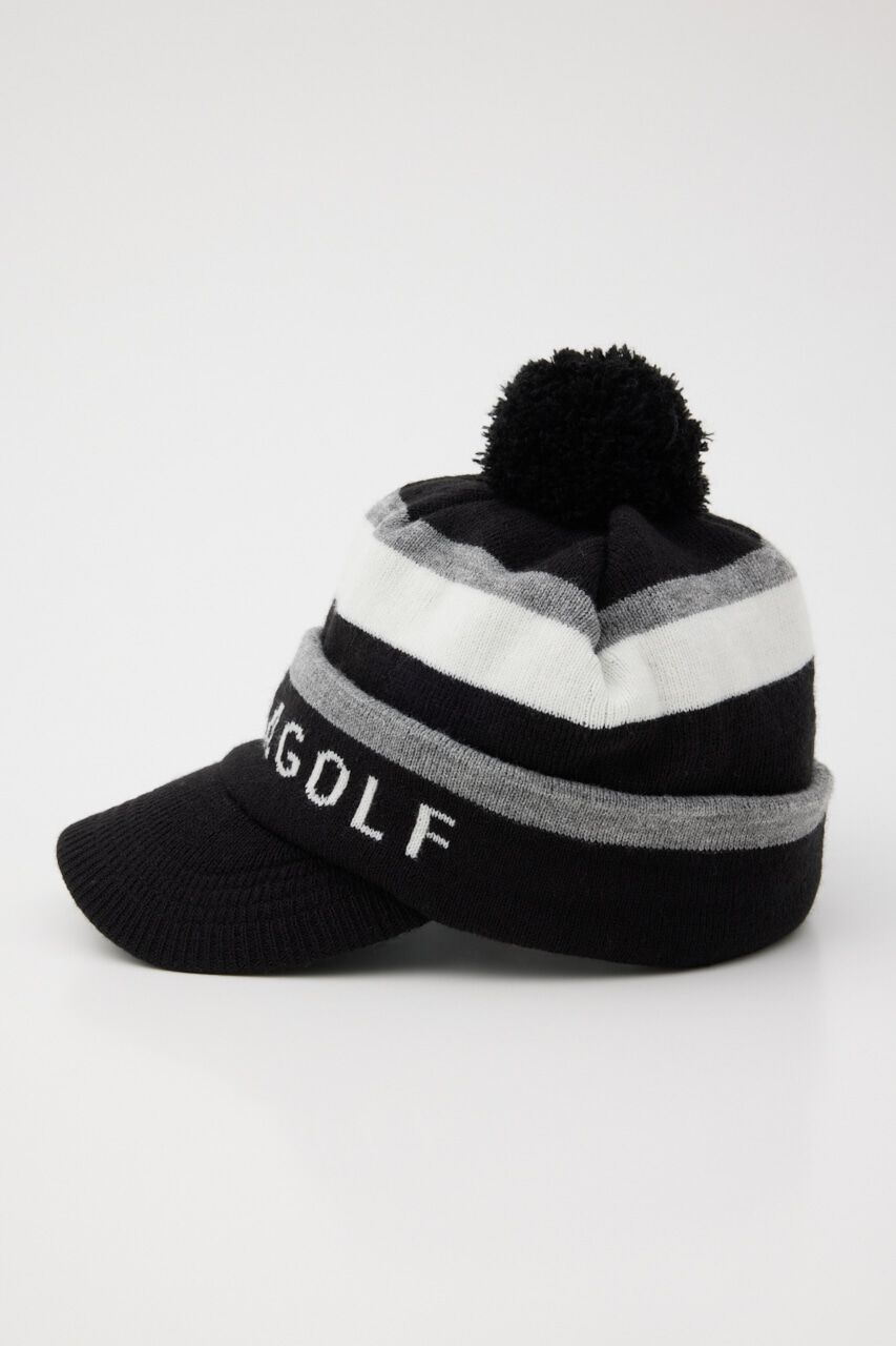 rienda「ボンボンロゴKnit キャップ」|その他|